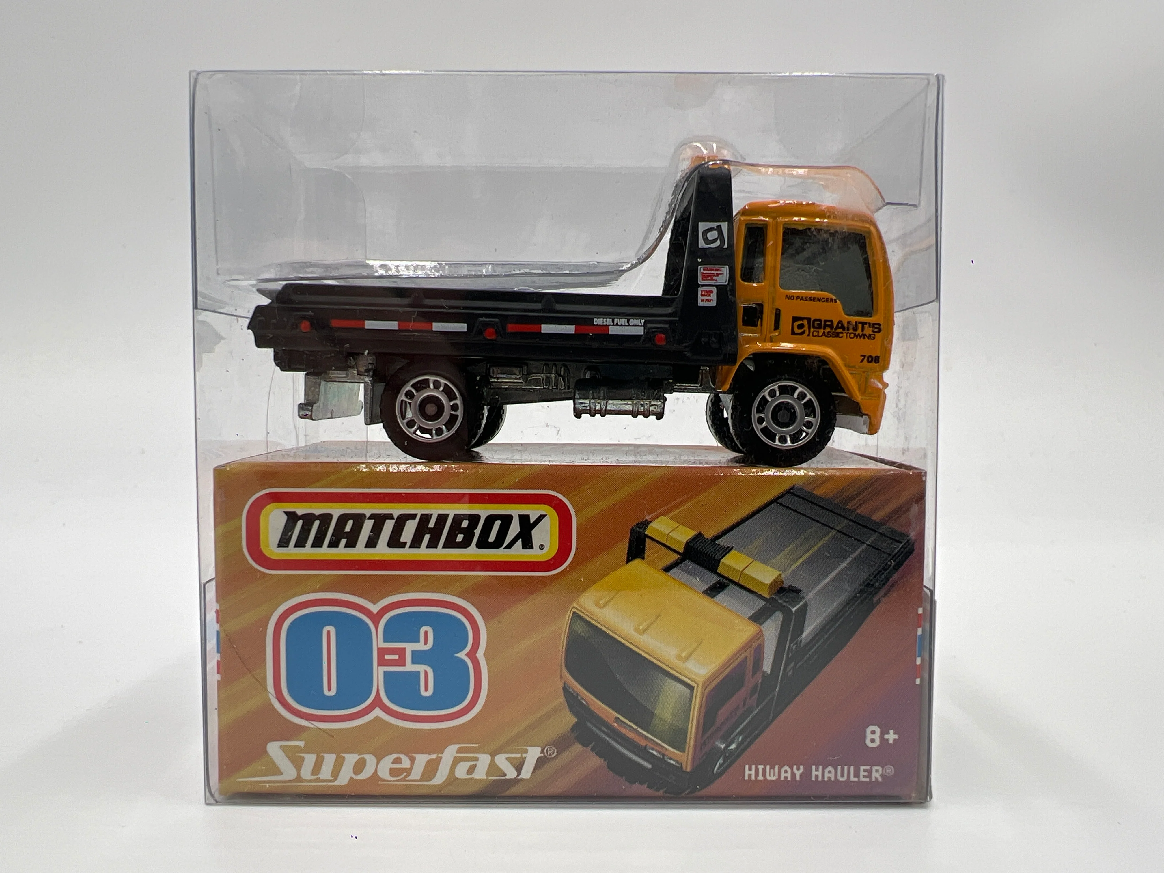 Matchbox Superfast #3 Hiway Hauler Yellow - Image 6