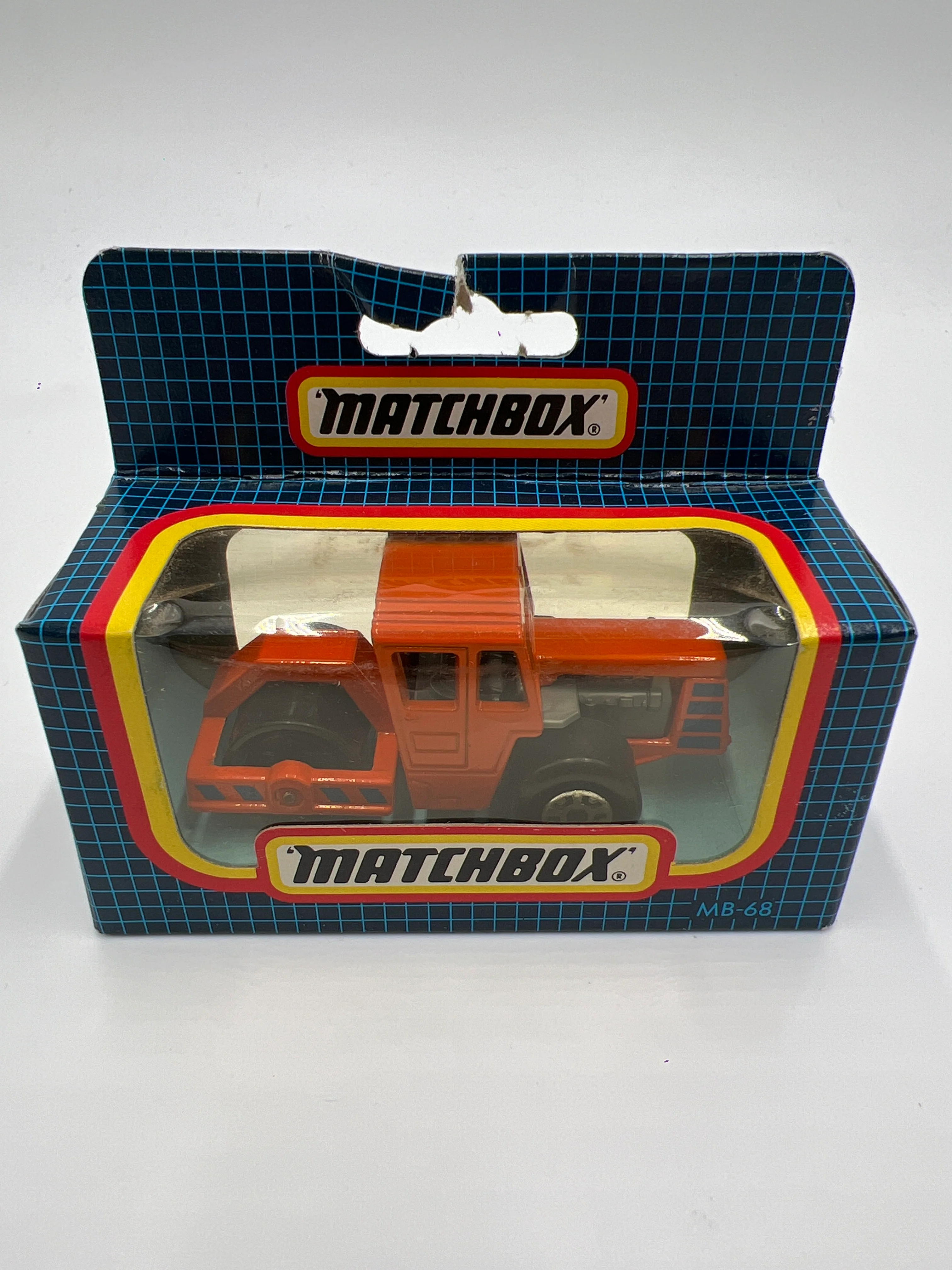 Matchbox #68 Road Roller Orange  (Bad Hook) - Image 2
