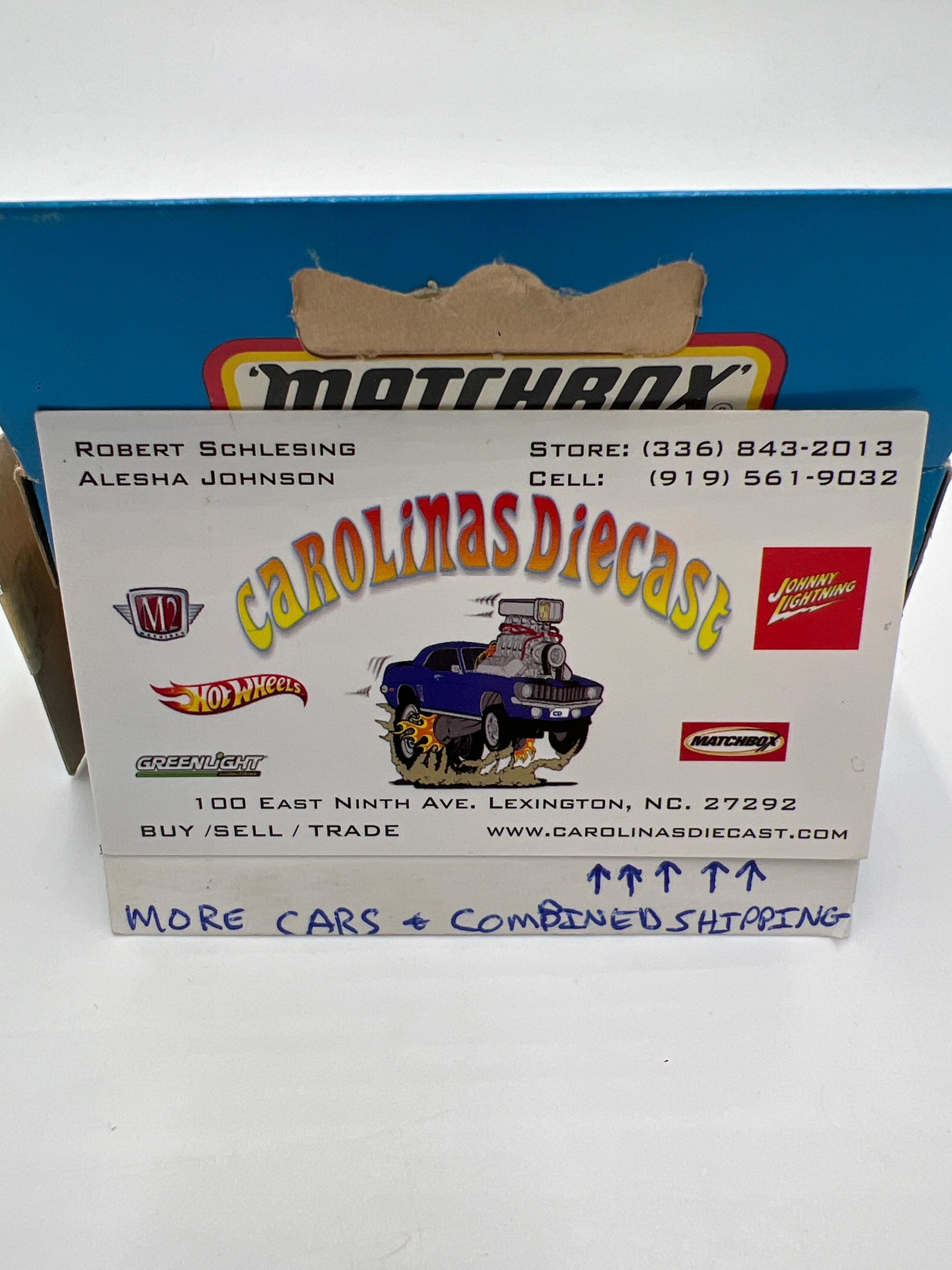 Matchbox Unpunched #41 Cadburys Buttons Racing Porsche 935 #1 White (Box Opened) - Image 7