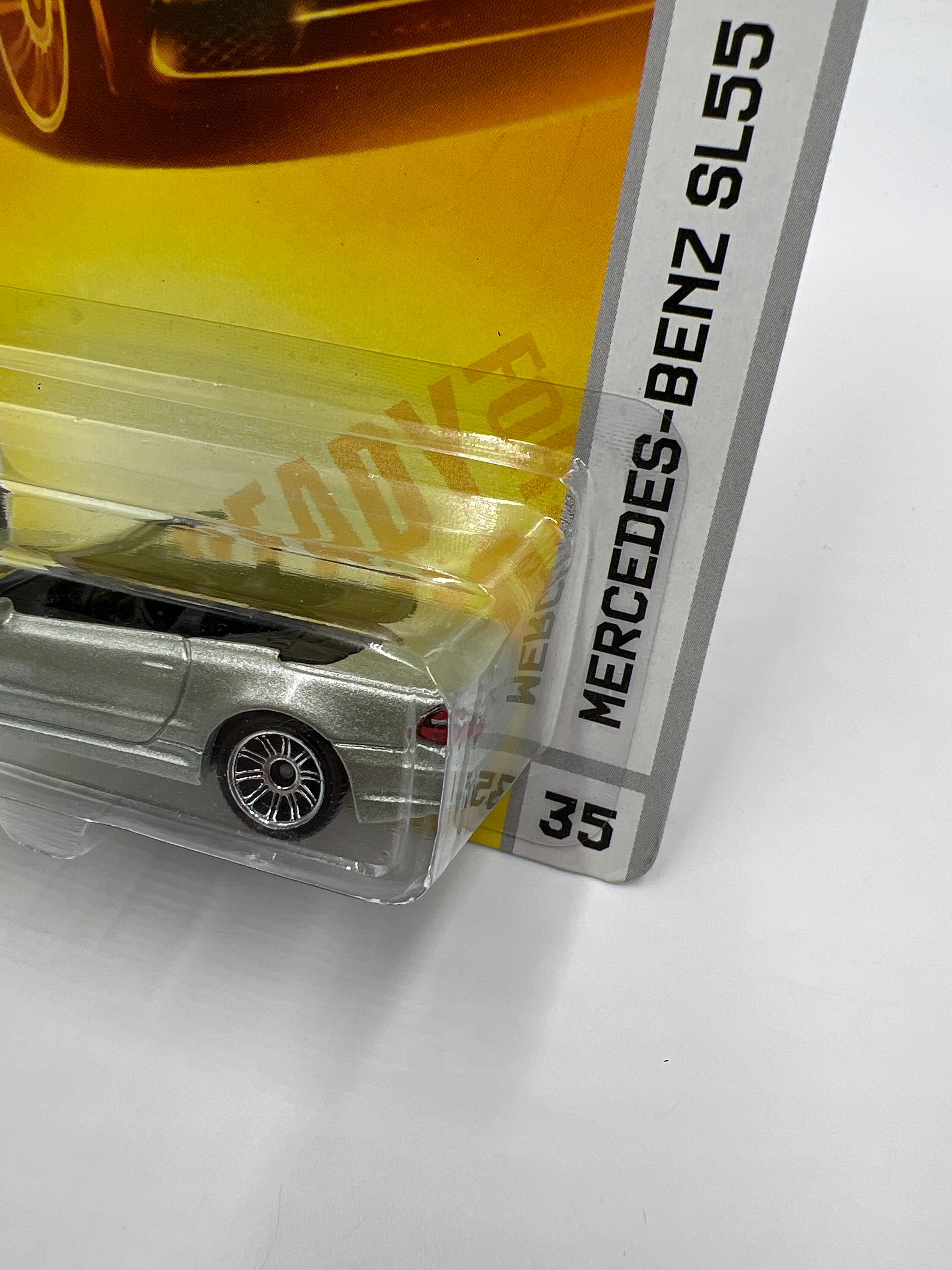 Matchbox VIP Luxury #35 Mercedes-Benz SL55 Silver 216P - Image 4