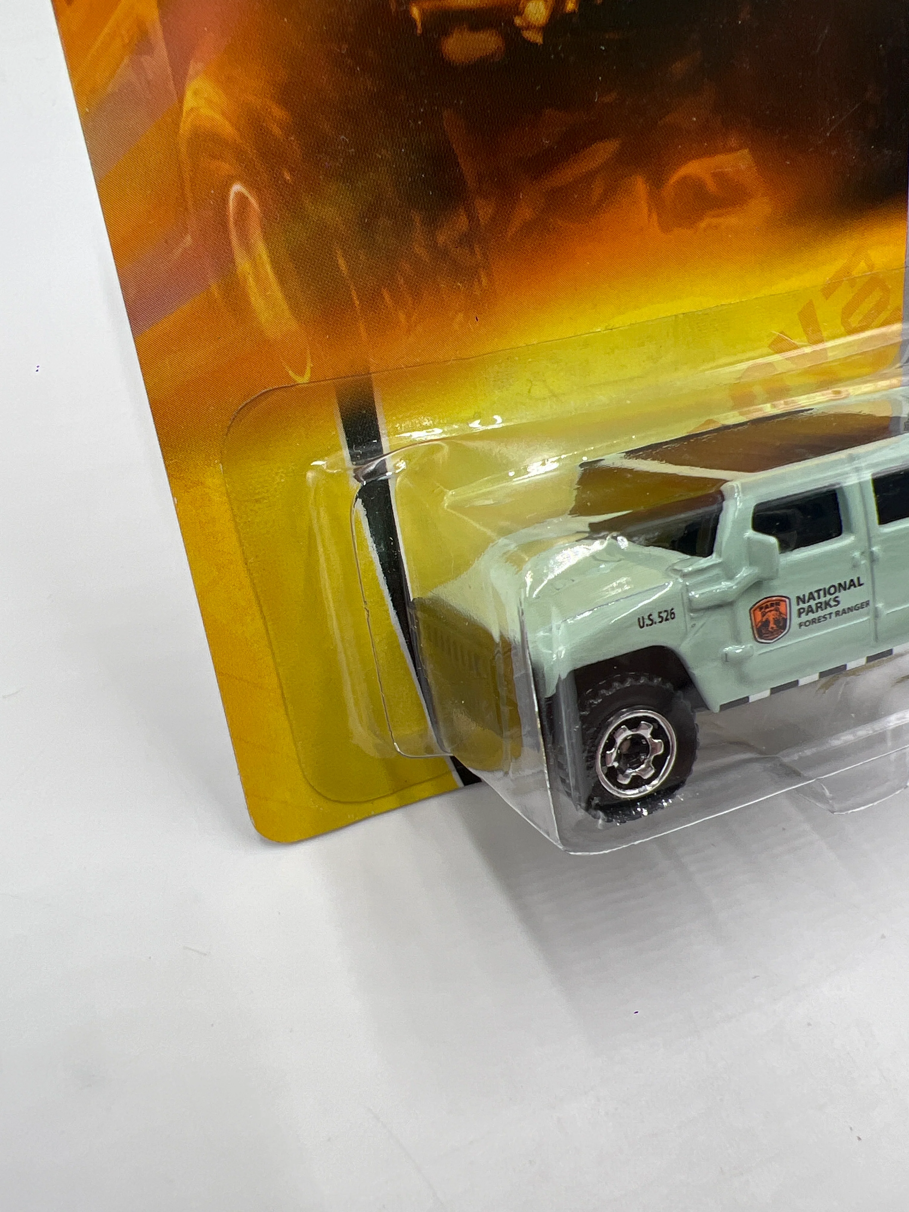 Matchbox All Terrain #100 National Parks Hummer H2 SUV Concept W/Protector - Image 5