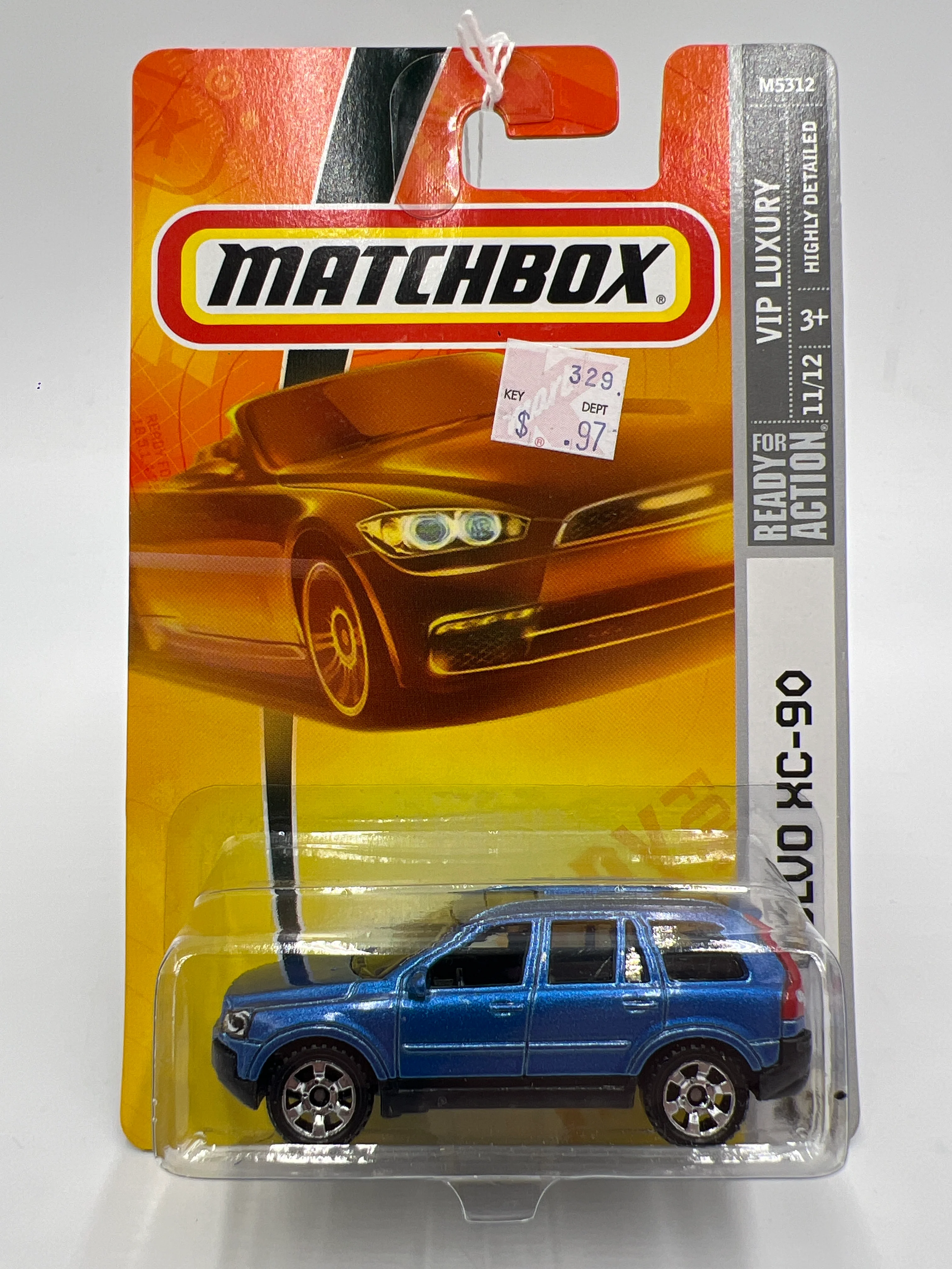 Matchbox VIP Luxury #43 Volvo XC-90 Blue SR - Image 2
