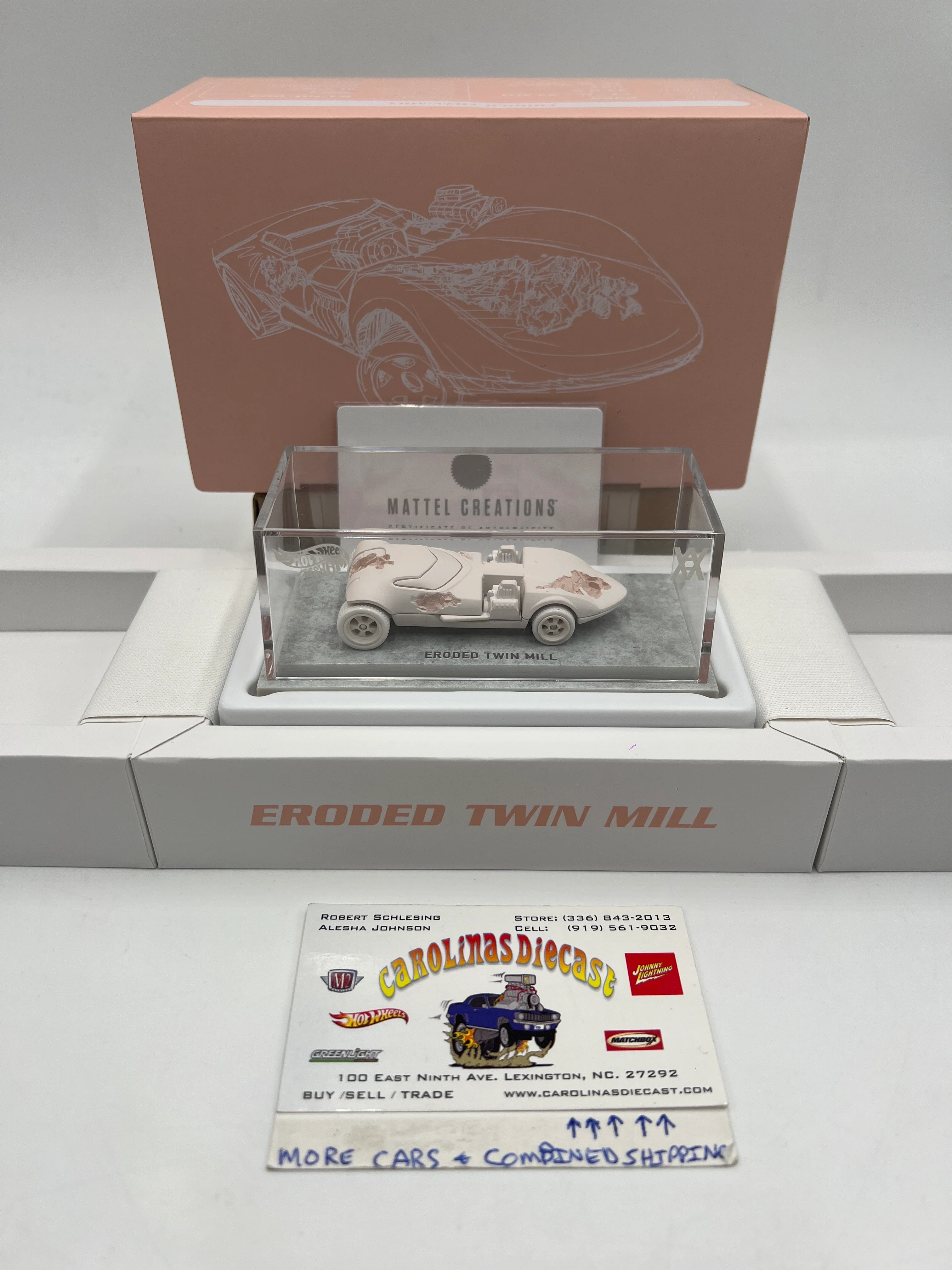 Mattel Creations Hot Wheels x Daniel Arsham Eroded Twin Mill