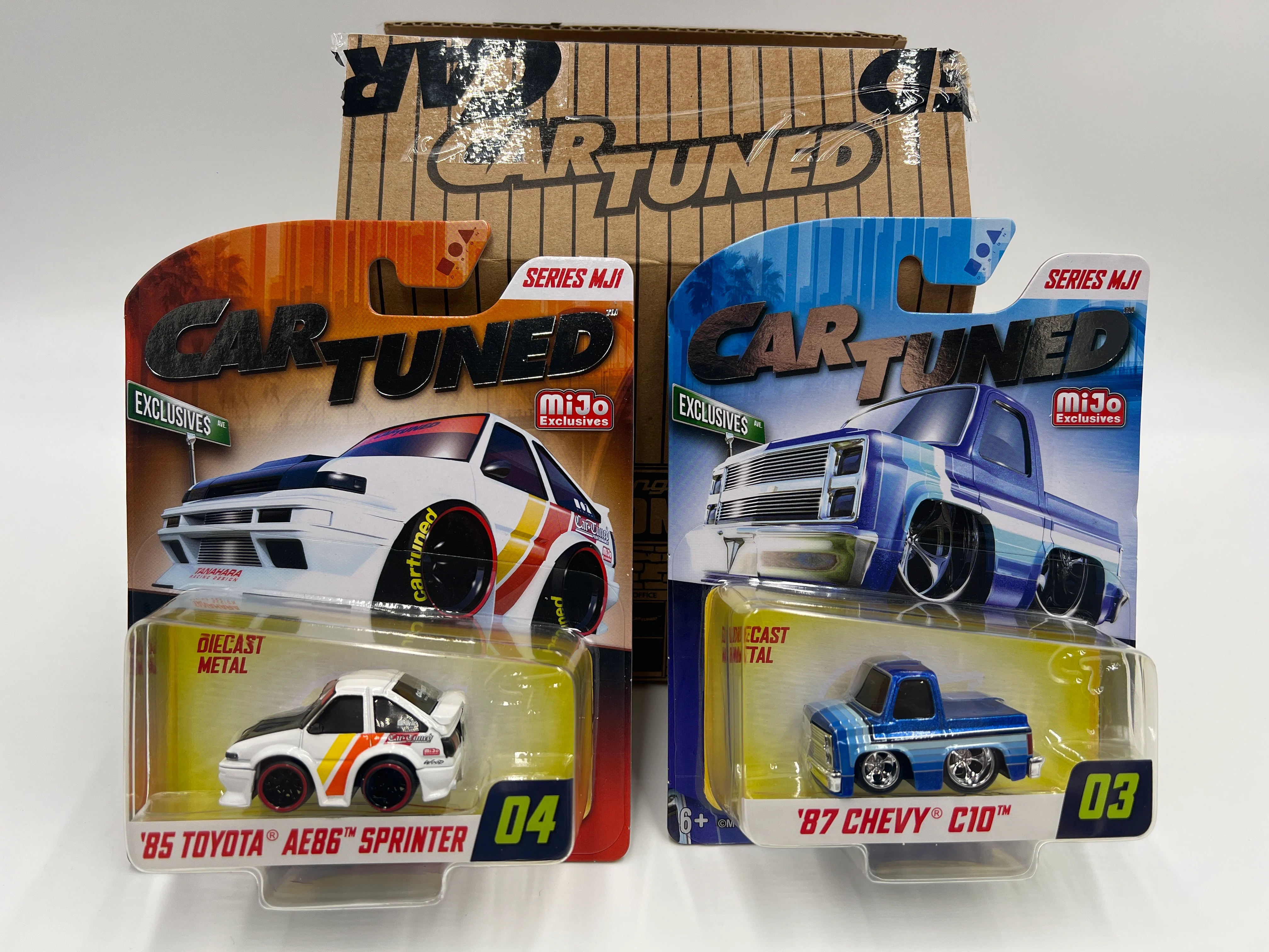 MGA Car Tuned MiJo Exclusives Series MJ1 Complete Set of 6 W/Box and Card - Image 3