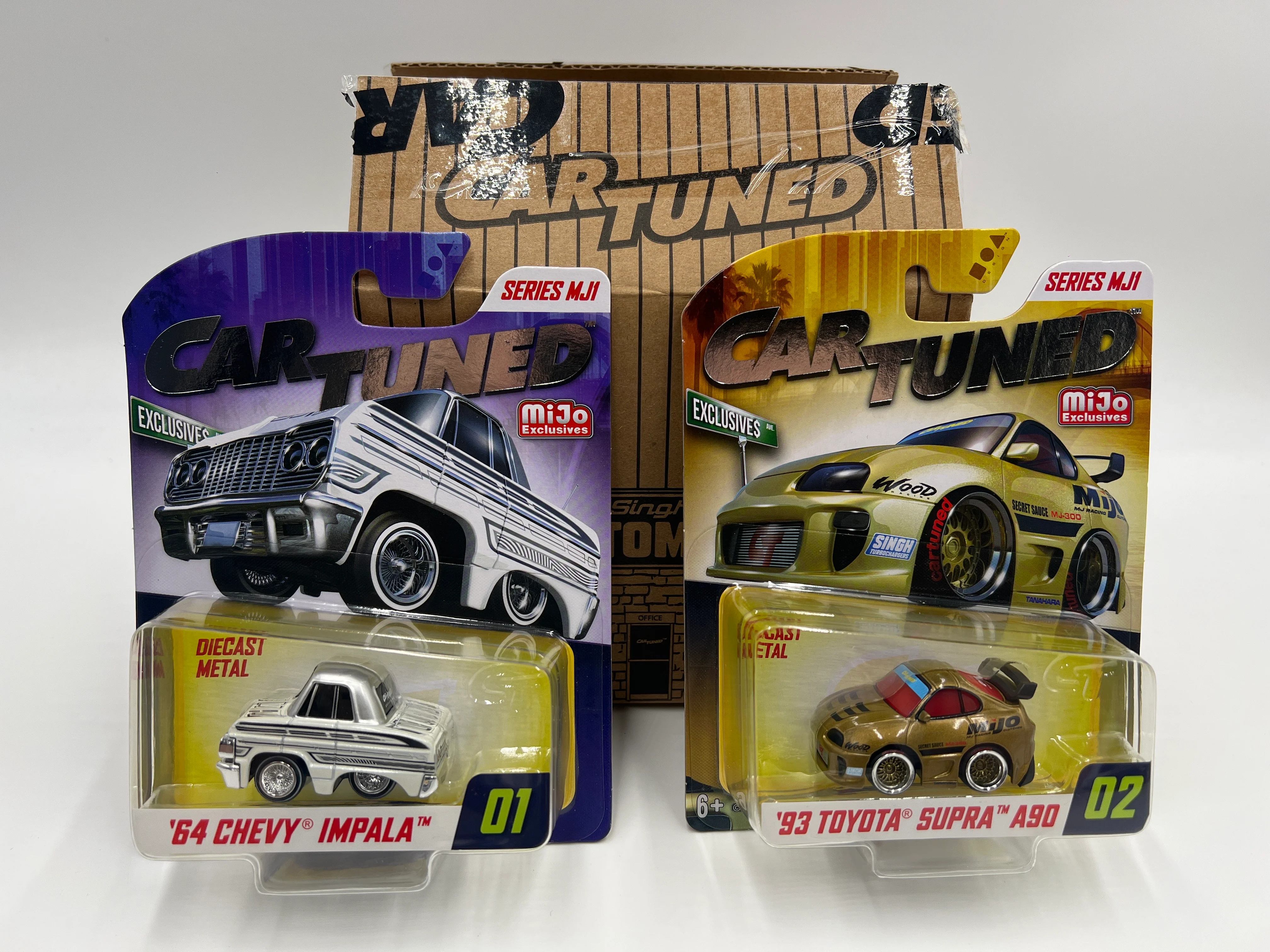 MGA Car Tuned MiJo Exclusives Series MJ1 Complete Set of 6 W/Box and Card - Image 4