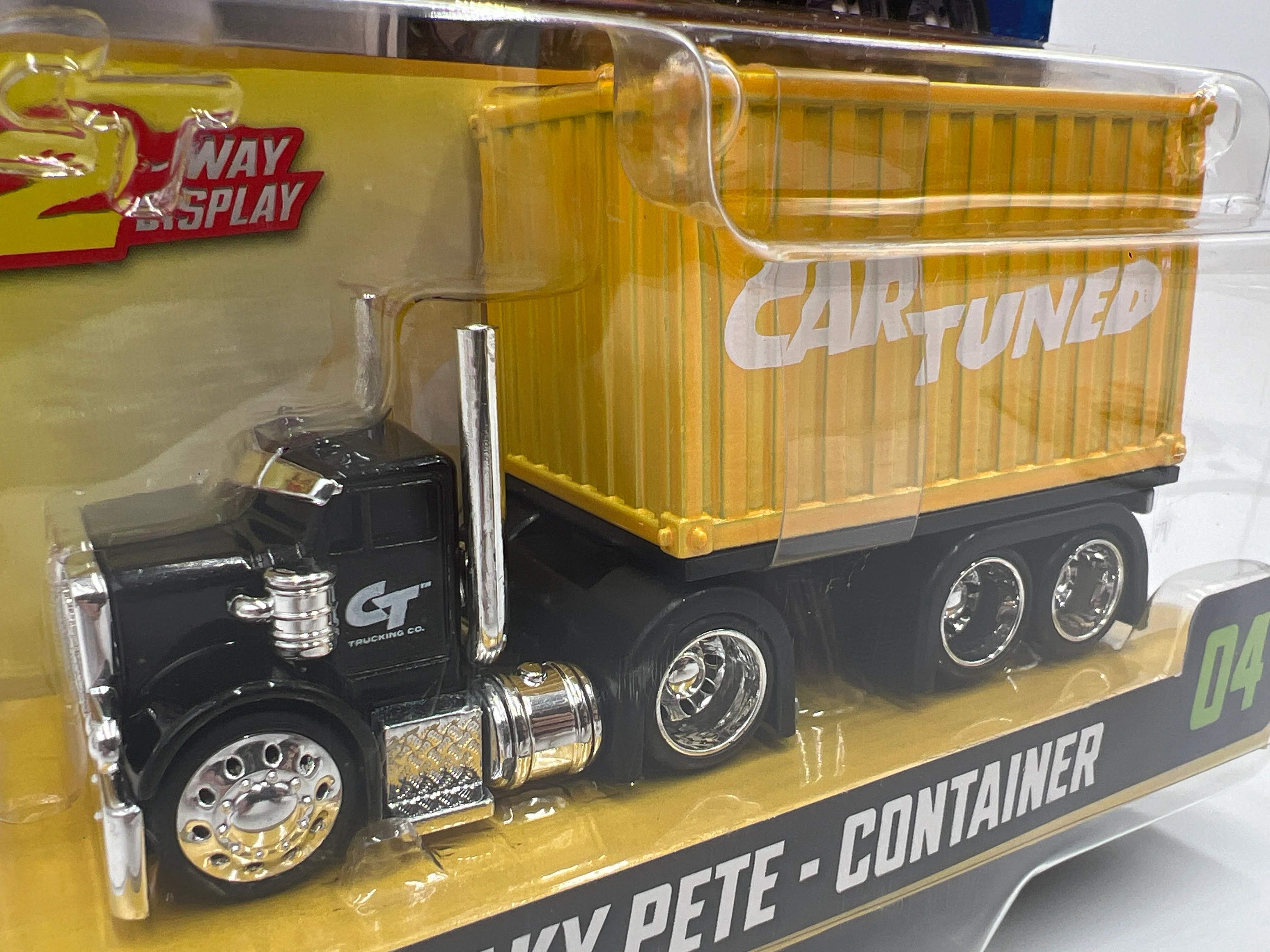 MGA Car Tuned Rigs Series 1 #4 Sneaky Pete Yellow Container 181J - Image 2