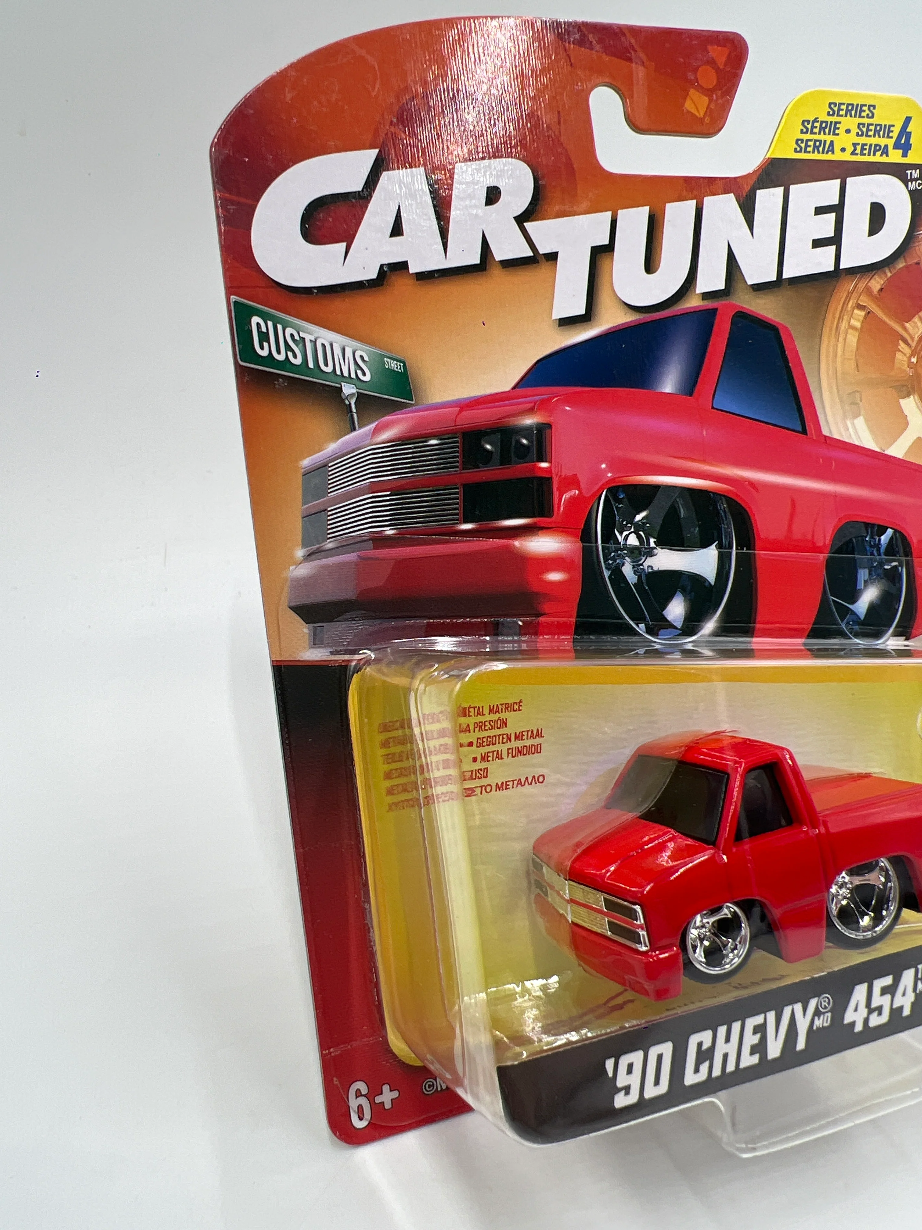 MGA Car Tuned Hobby Exclusive Series 4 #1 90 Chevy 454 SS Red 178A - Image 4