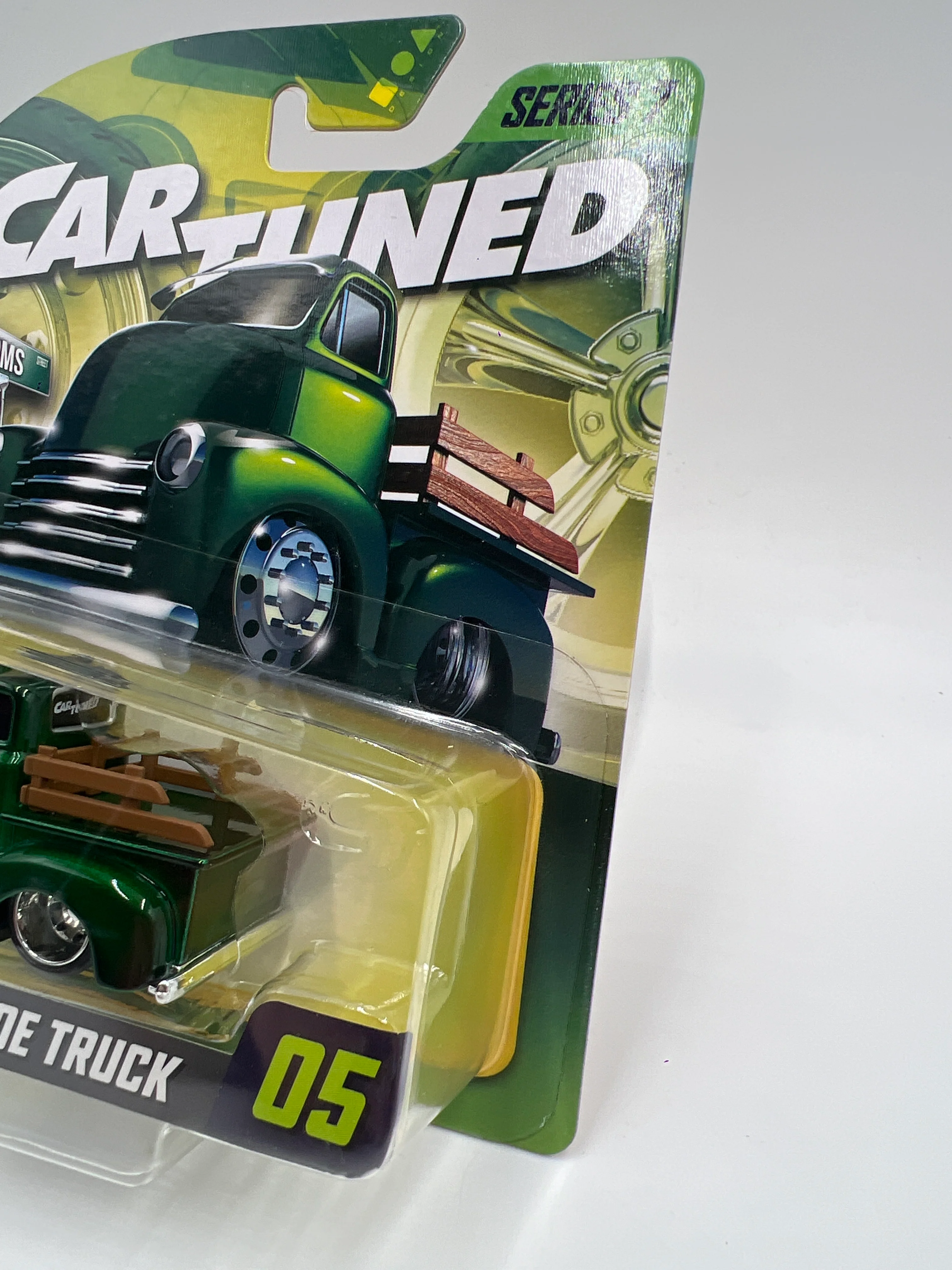MGA Car Tuned Series 7 #5 50 Chevy COE Truck Green 181E - Image 3