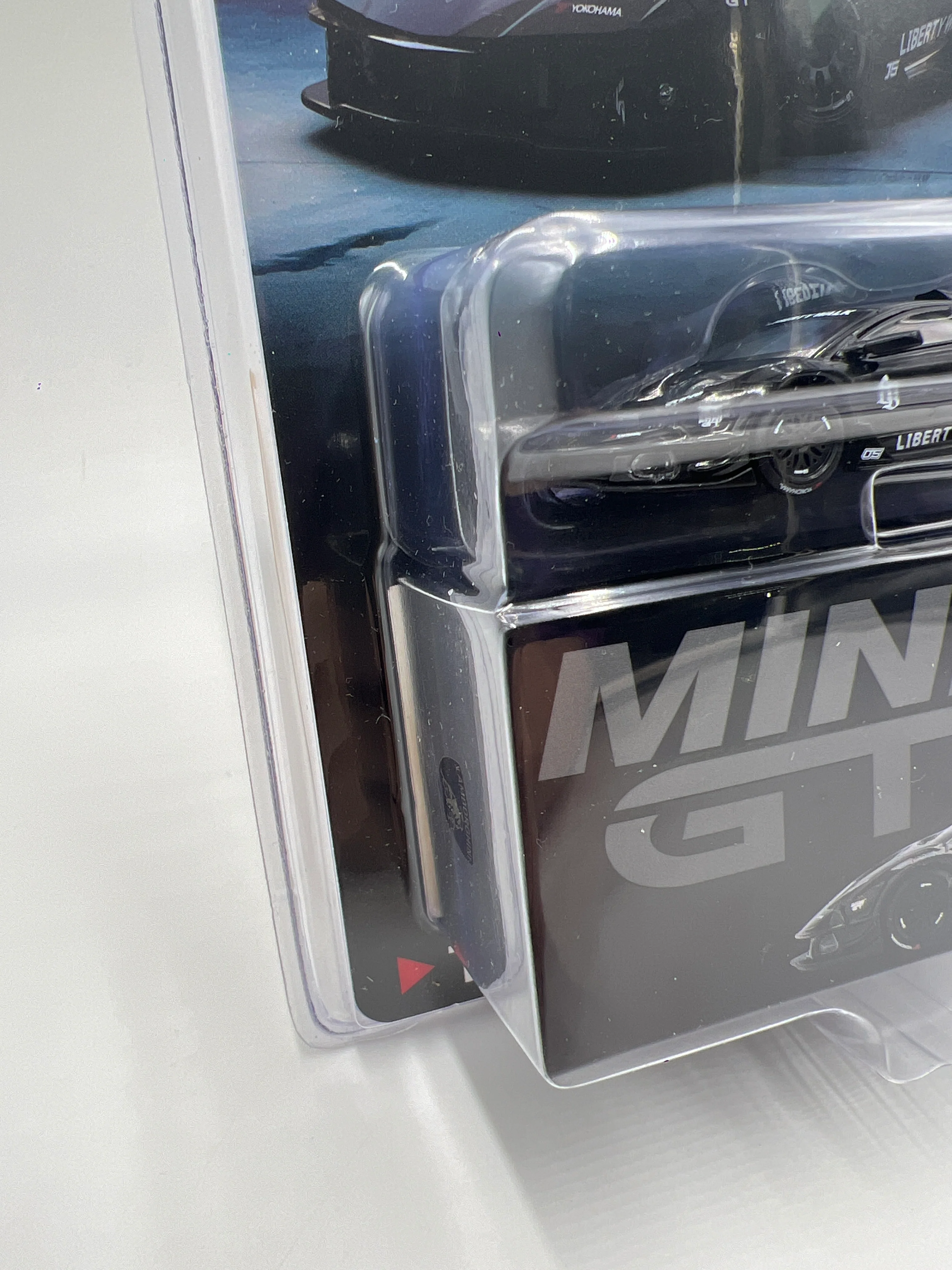 Mini GT #1053 LB-Silhouette Works Lamborghini Murcielago GT Evo Black - Image 4