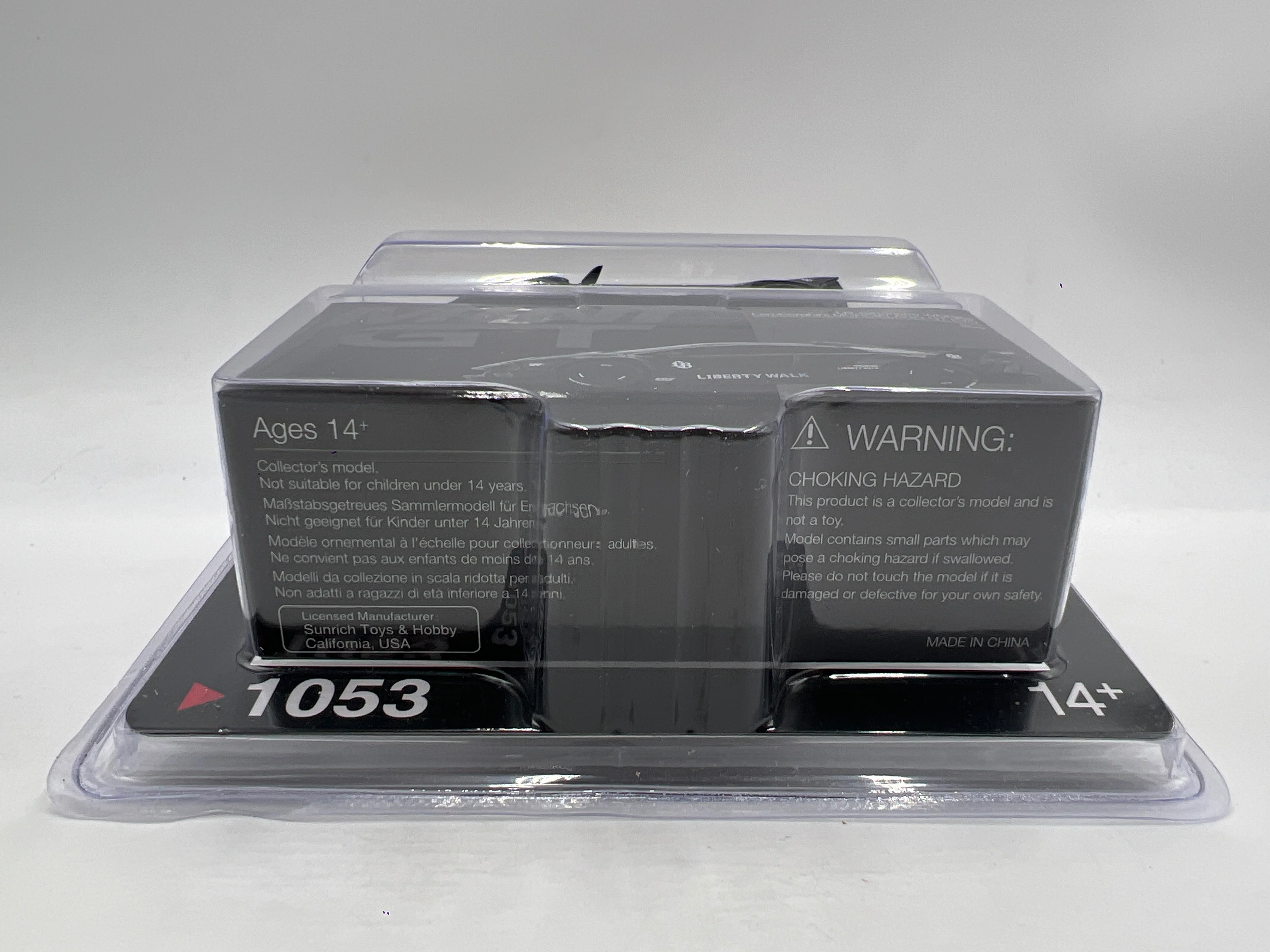 Mini GT #1053 LB-Silhouette Works Lamborghini Murcielago GT Evo Black - Image 5
