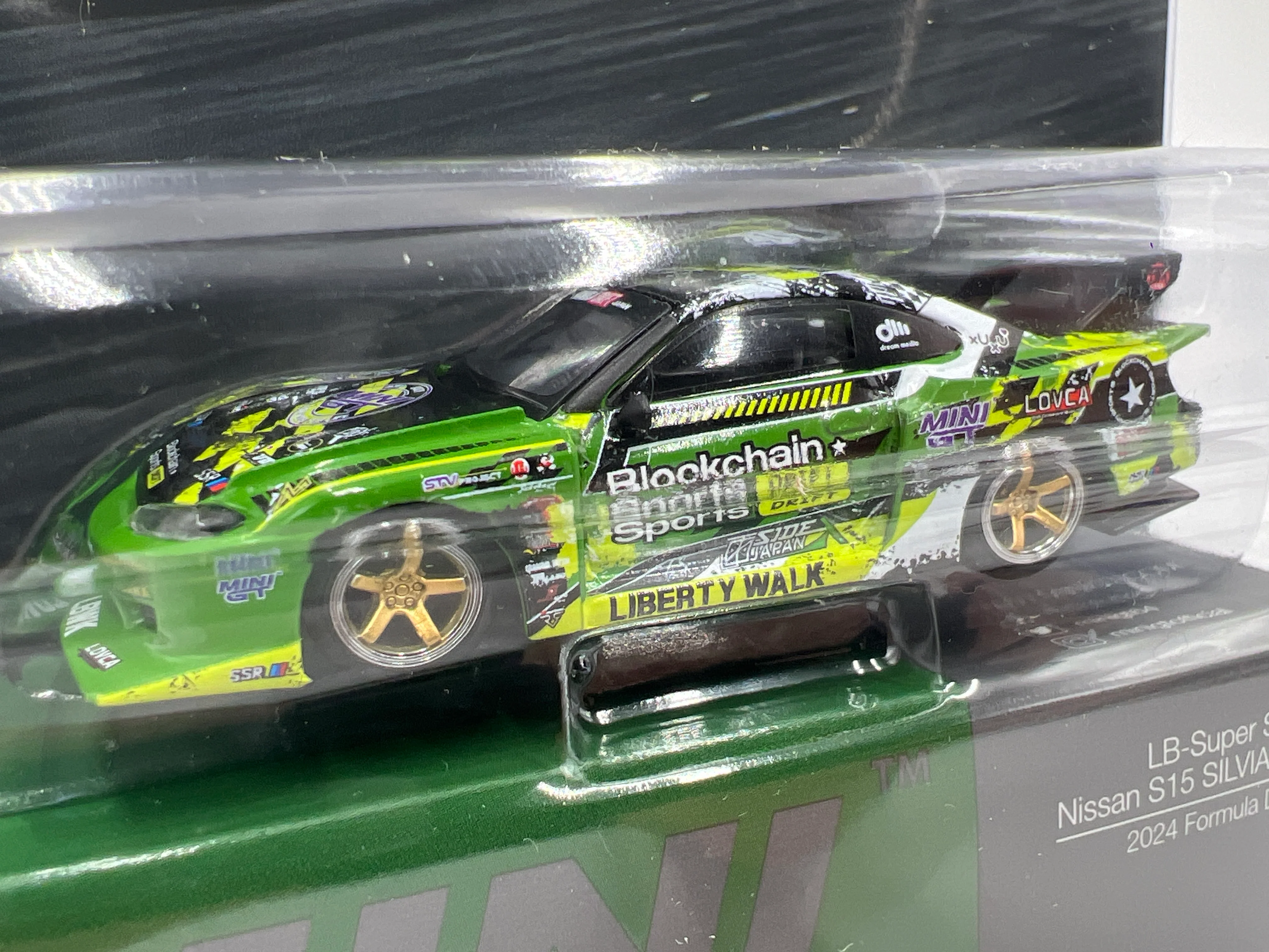 Mini GT #823 LB-Super Silhouette Nissan S15 Silvia #823 V2 2024 Formula Drift Japan - Image 2