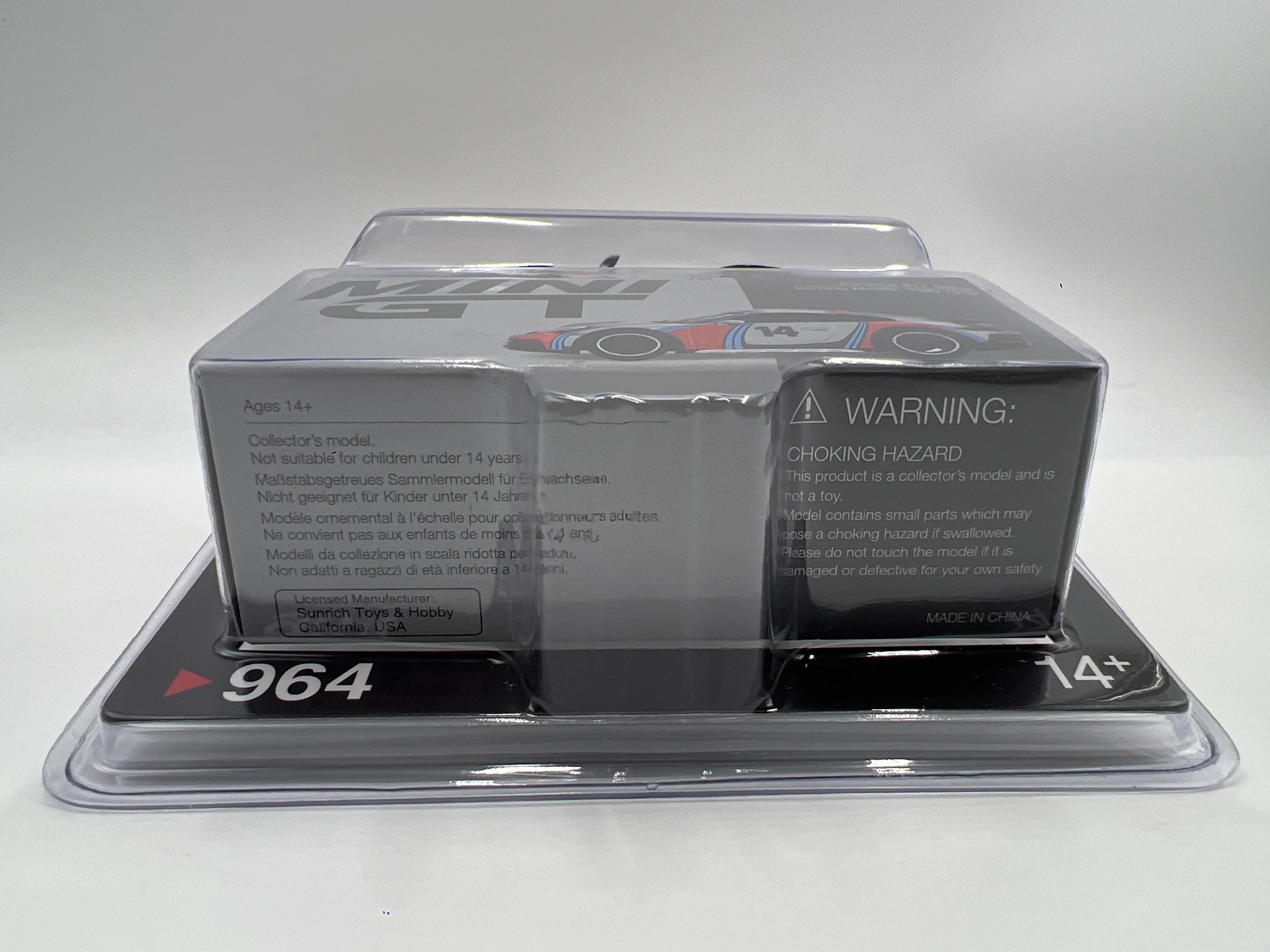Mini GT #964 Porsche 911 Dakar Ice Gray Metallic Rally 1978 - Image 5