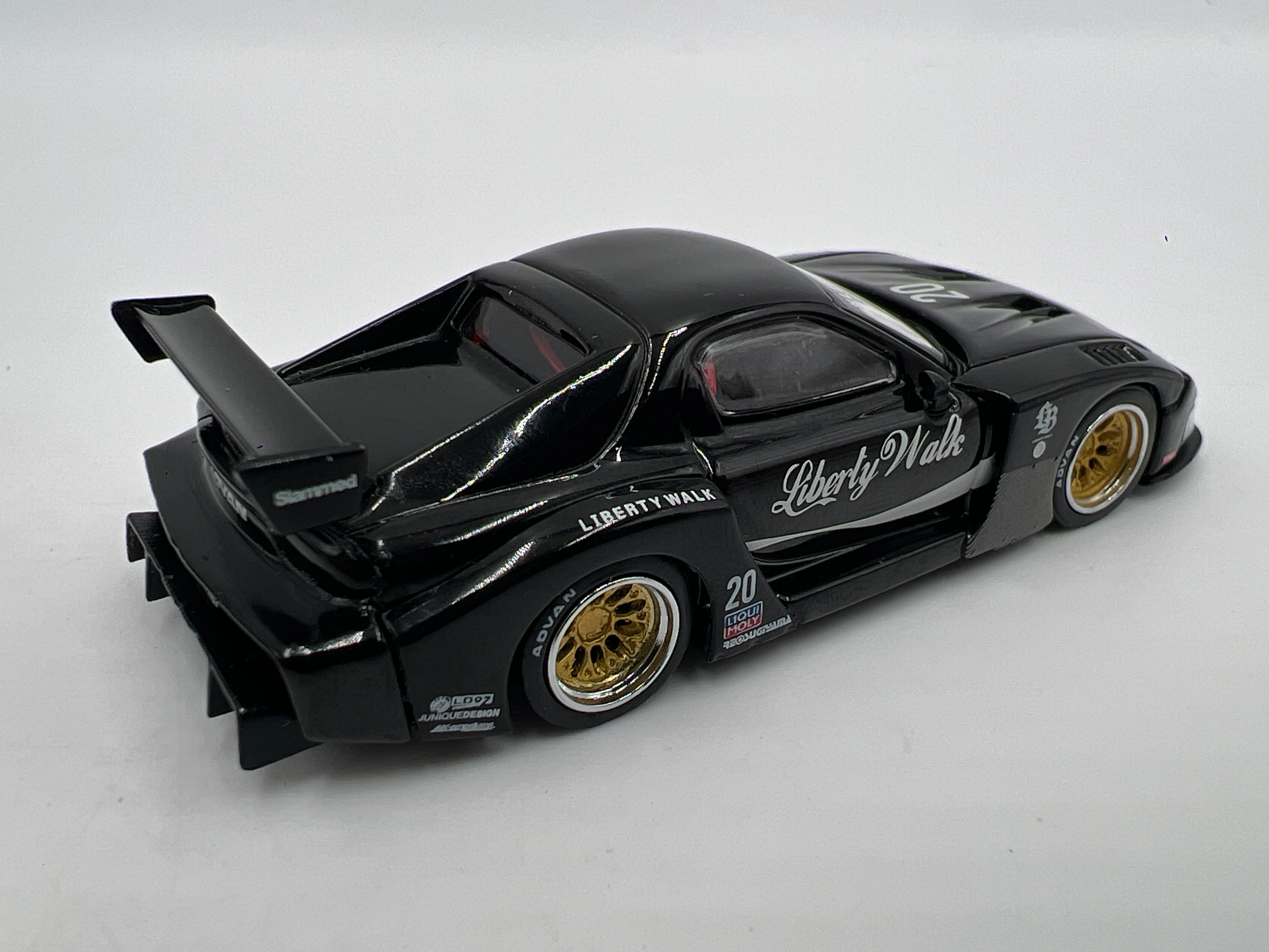 Mini GT #294 Mazda RX-7 LB-Super Silhouette Black - Image 3