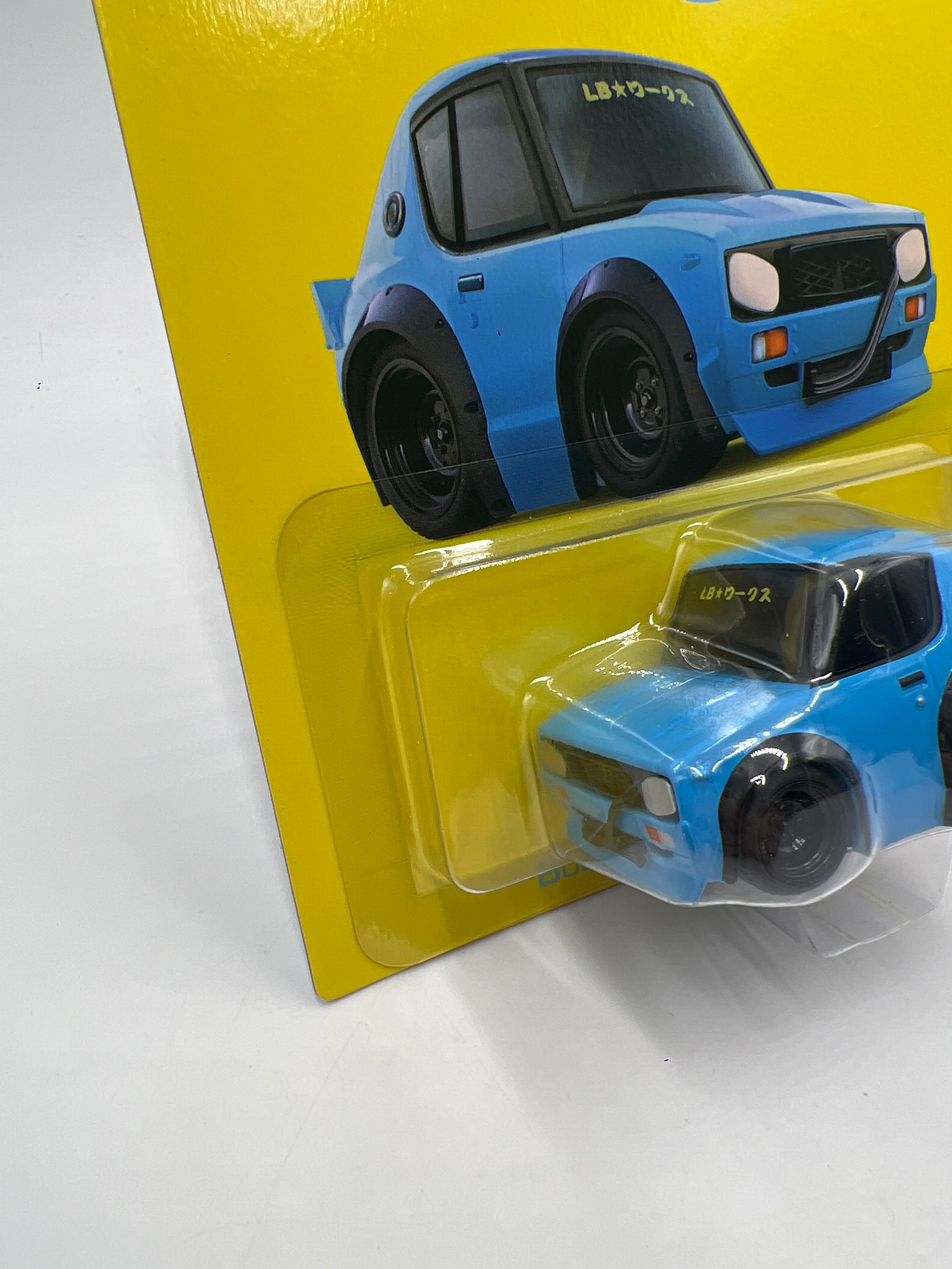 Mini GT Qube Carz Liberty Walk #1 Nissan Skyline Kenmari Liberty Walk Baby Blue 177D - Image 4