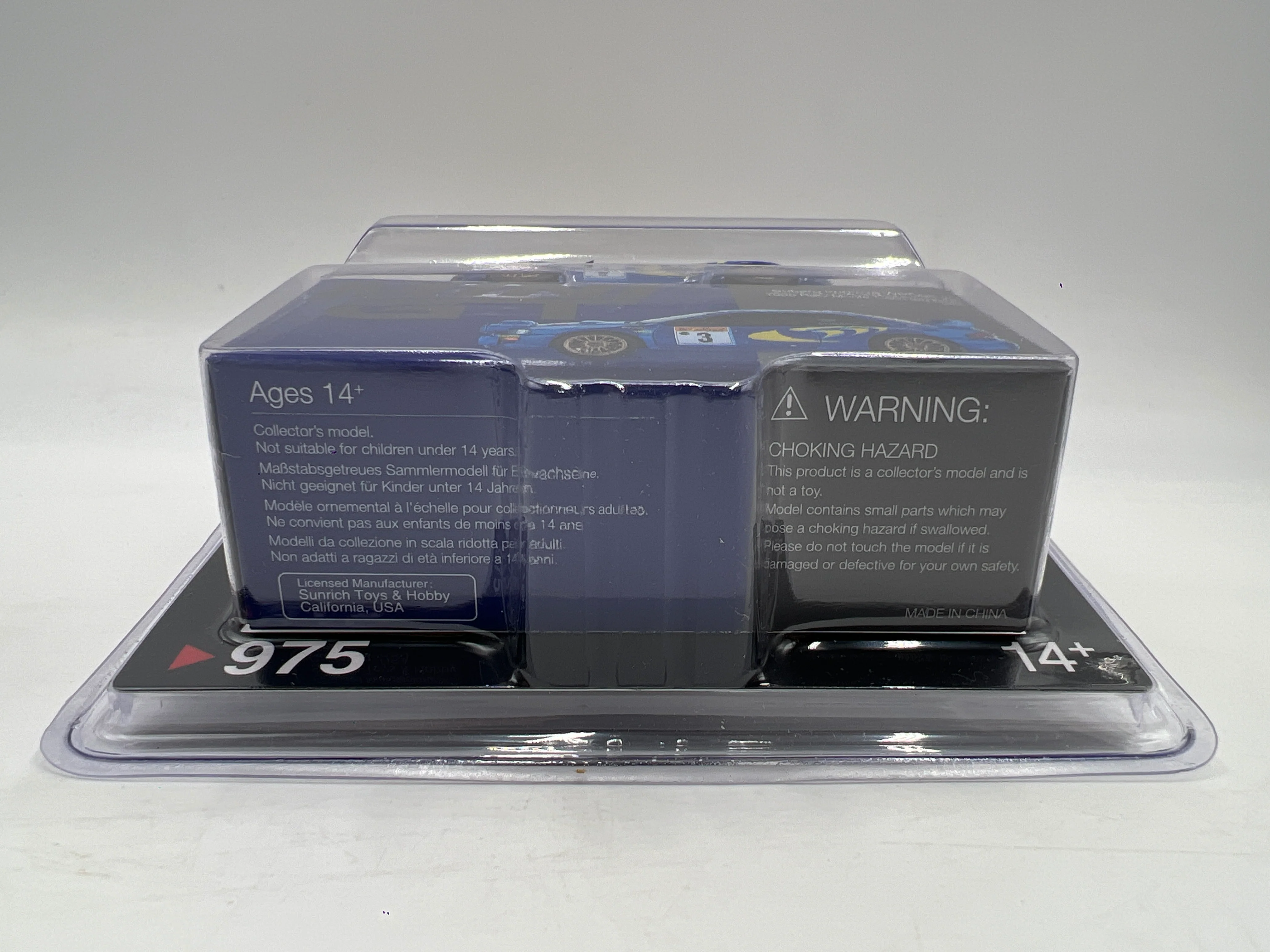 Mini GT #975 Subaru Impreza WRC98 #3 1998 Rally Monte-Carlo 3rd Place Blue 235A - Image 5