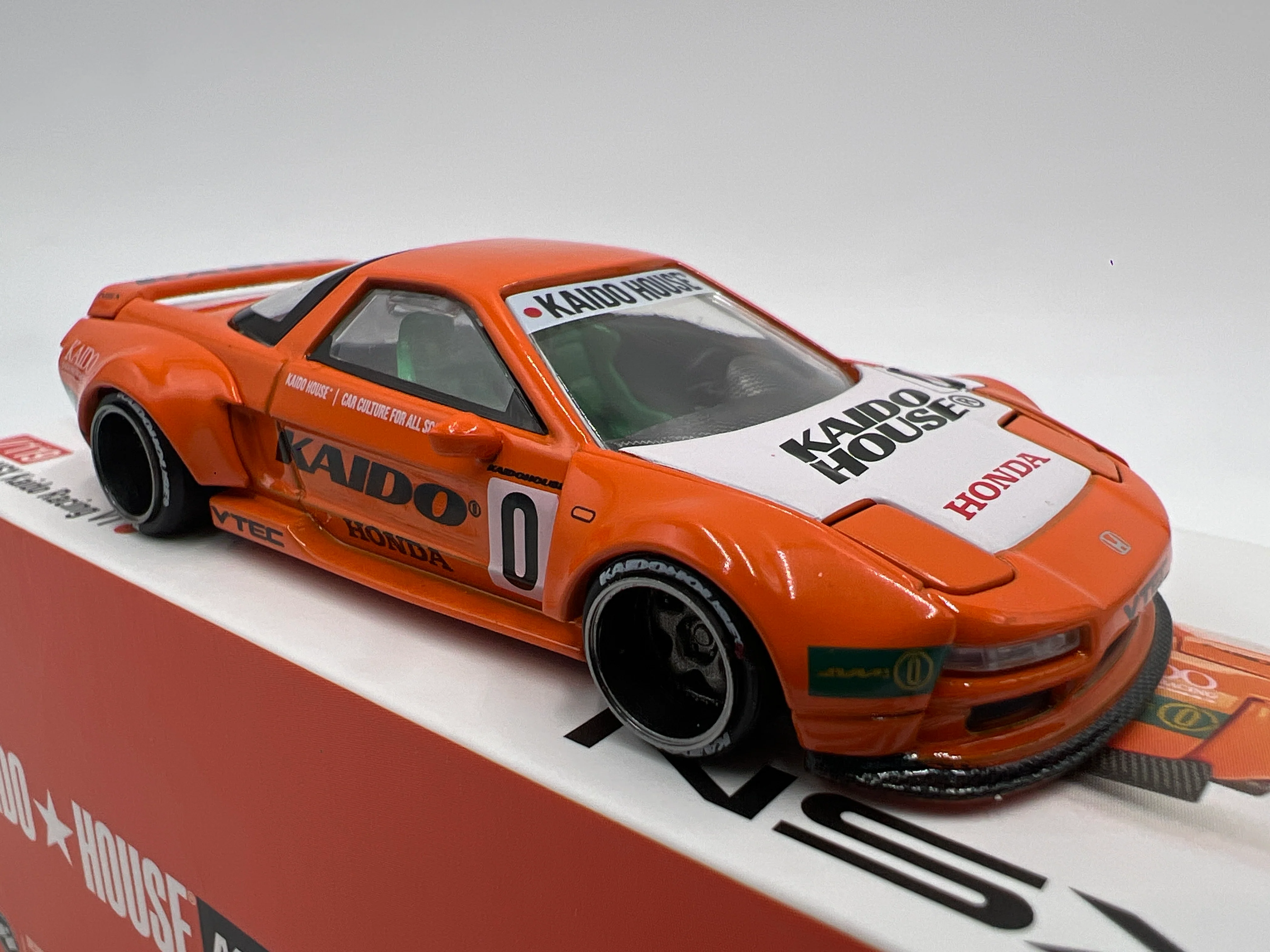 Mini GT Kaido House #119 Honda NSX Kaido Racing V1 Orange - Image 2