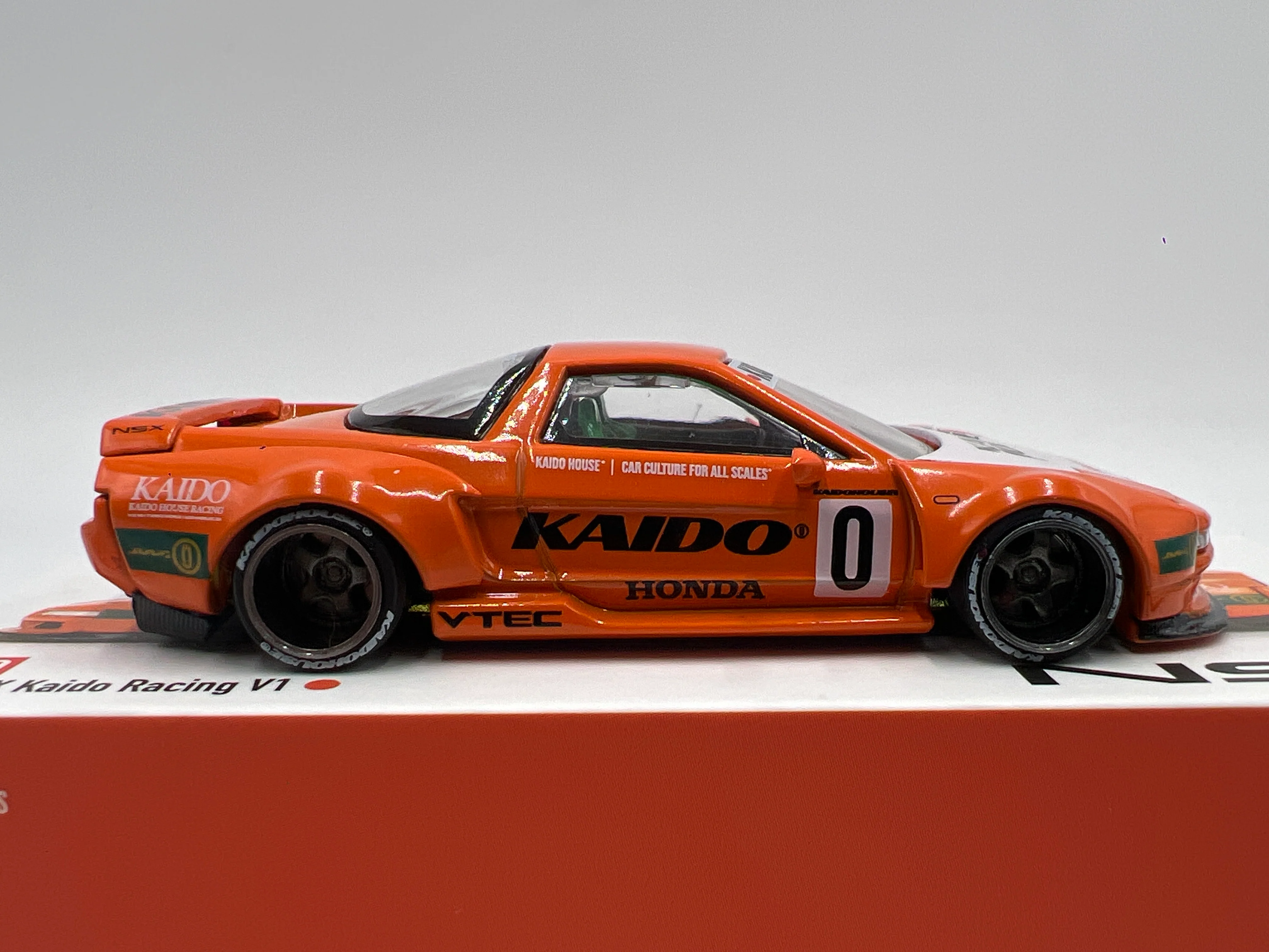 Mini GT Kaido House #119 Honda NSX Kaido Racing V1 Orange - Image 6