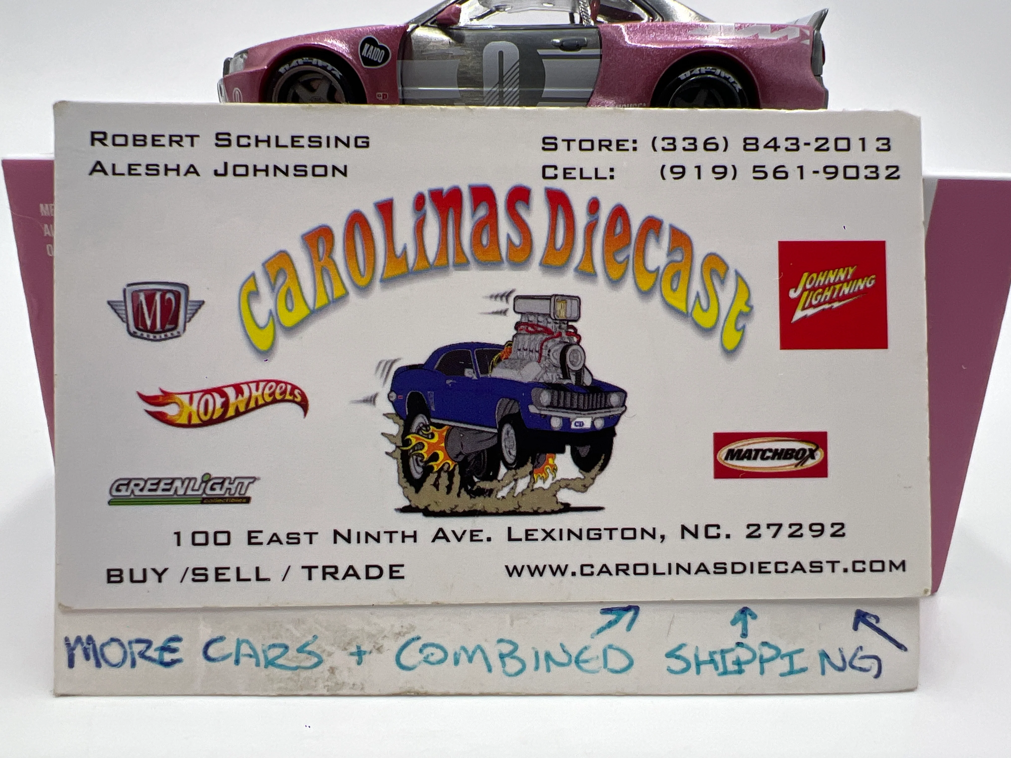 Mini GT Kaido House #128 CHASE Nissan Skyline GT-R R34 Kaido Racing Factory V1 Pink - Image 8