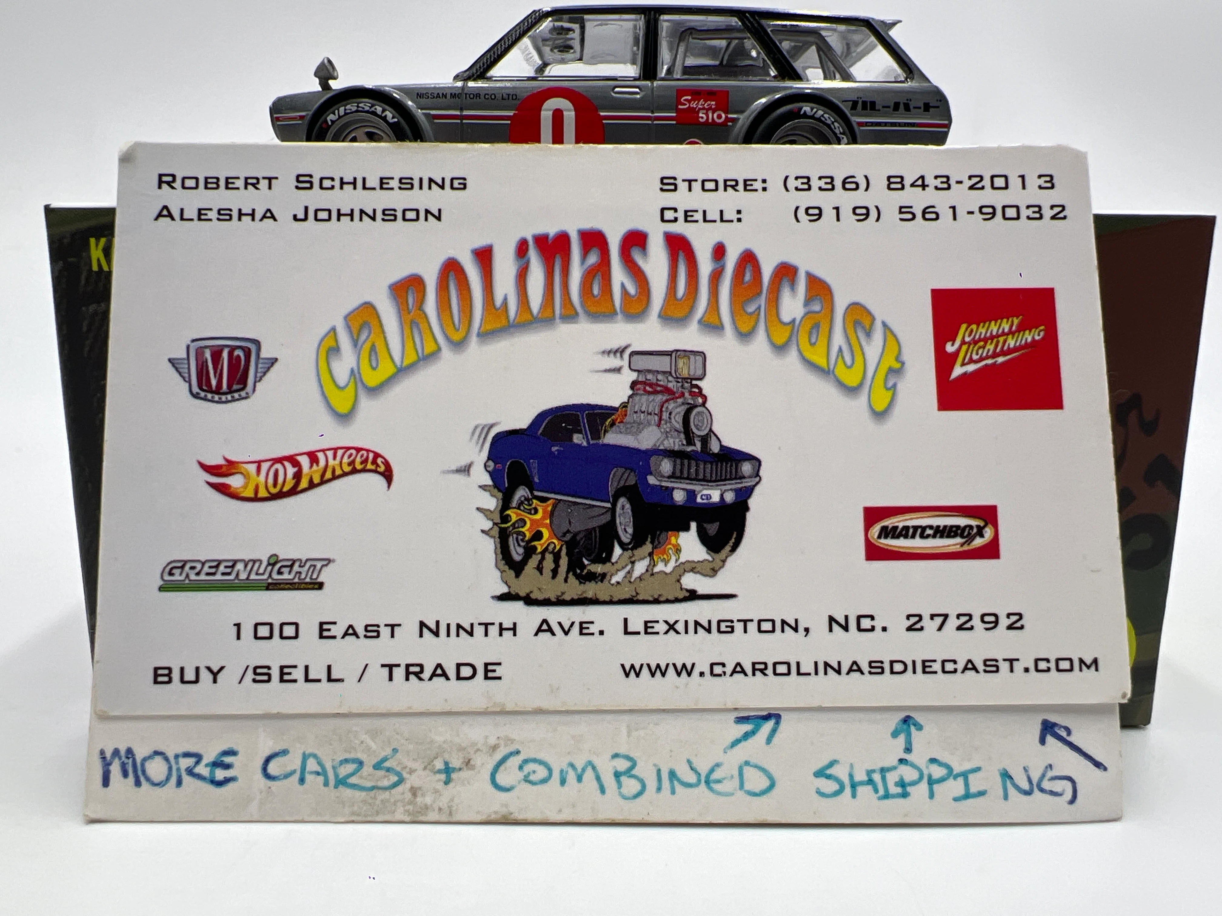 Mini GT Kaido House #164 CHASE Datsun Kaido 510 Wagon OG Flow Yellow - Image 8