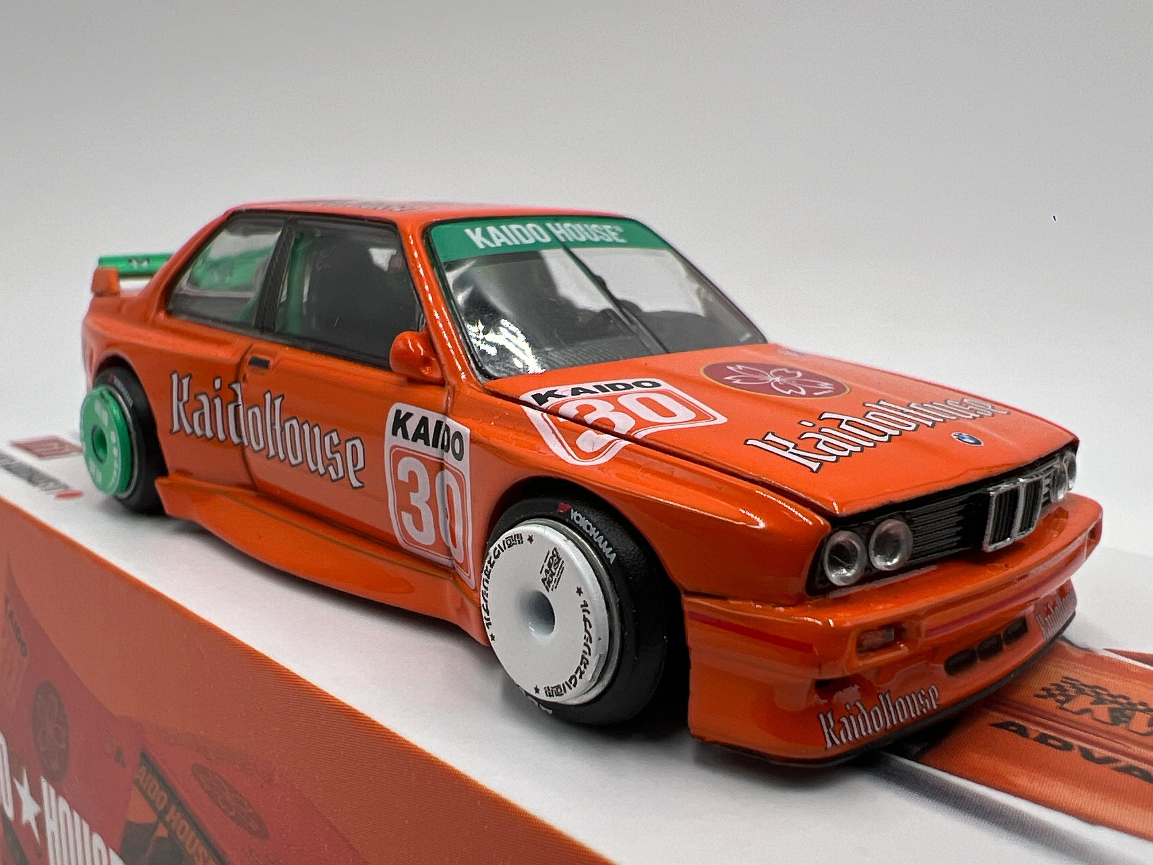 Mini GT Kaido House #177 BMW M3 Kaidohaus V1 Orange - Image 2