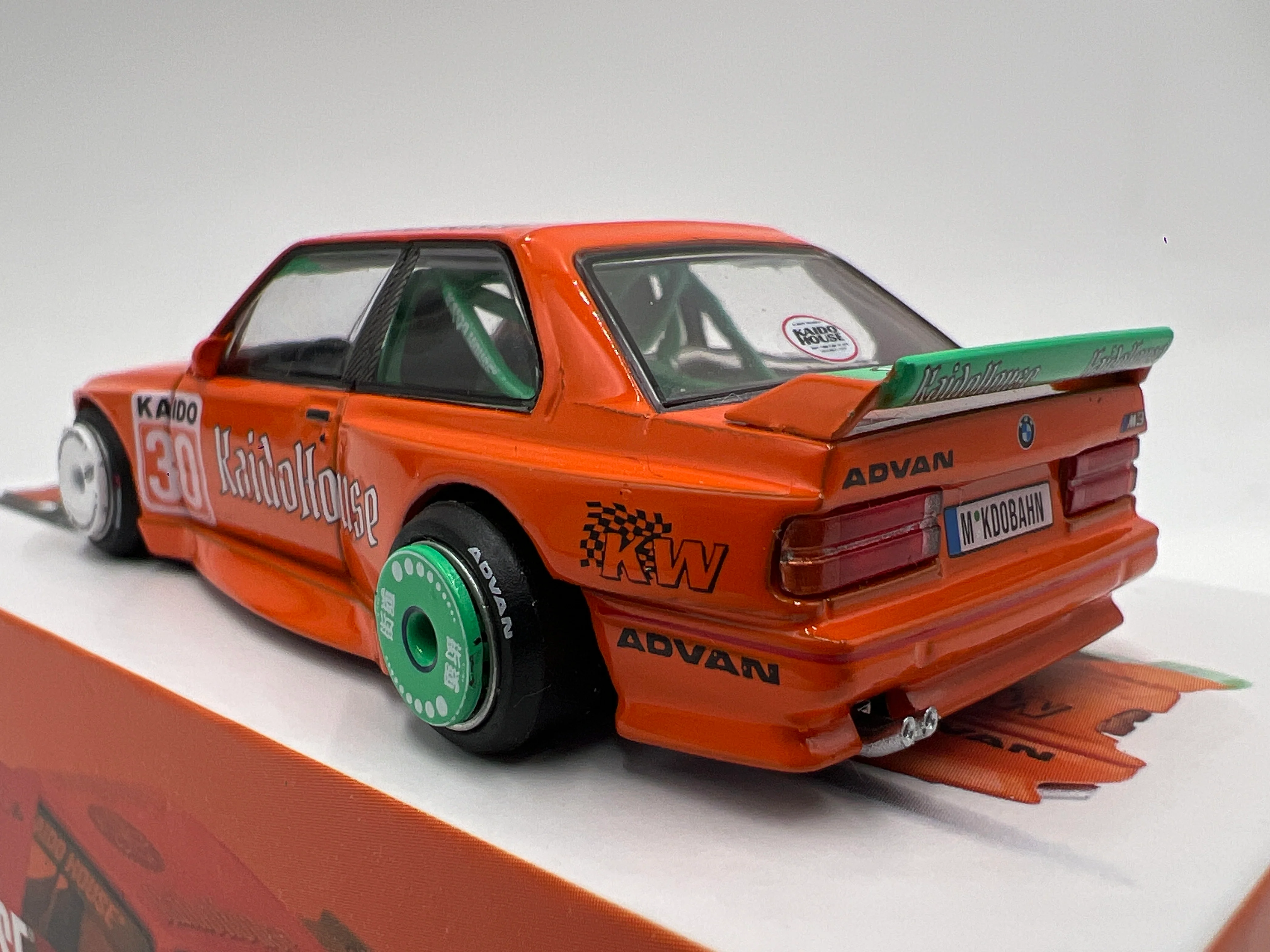 Mini GT Kaido House #177 BMW M3 Kaidohaus V1 Orange - Image 3