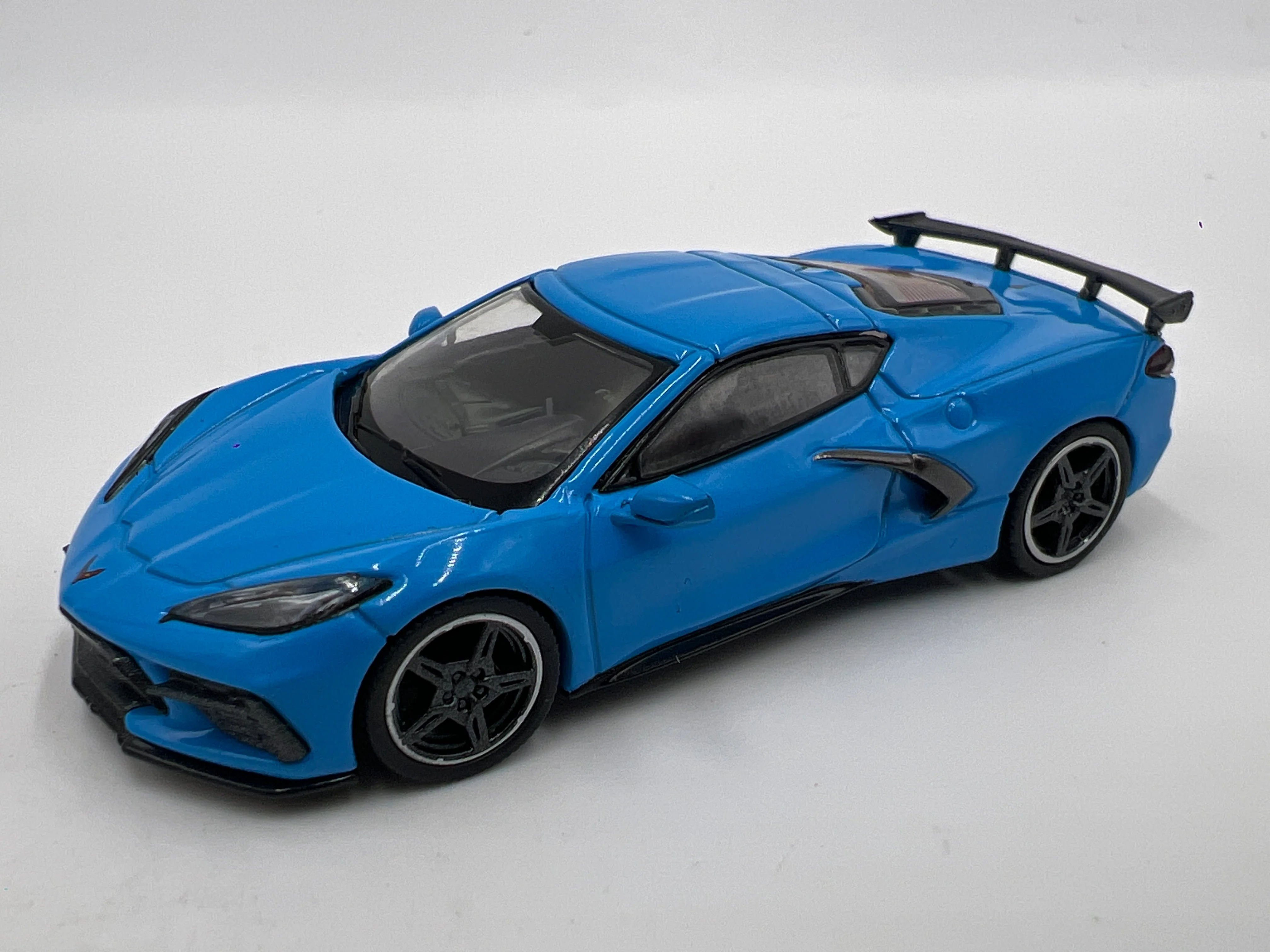 Mini GT MiJo Exclusive #251 Chevrolet Corvette Stingray Blue - Image 2