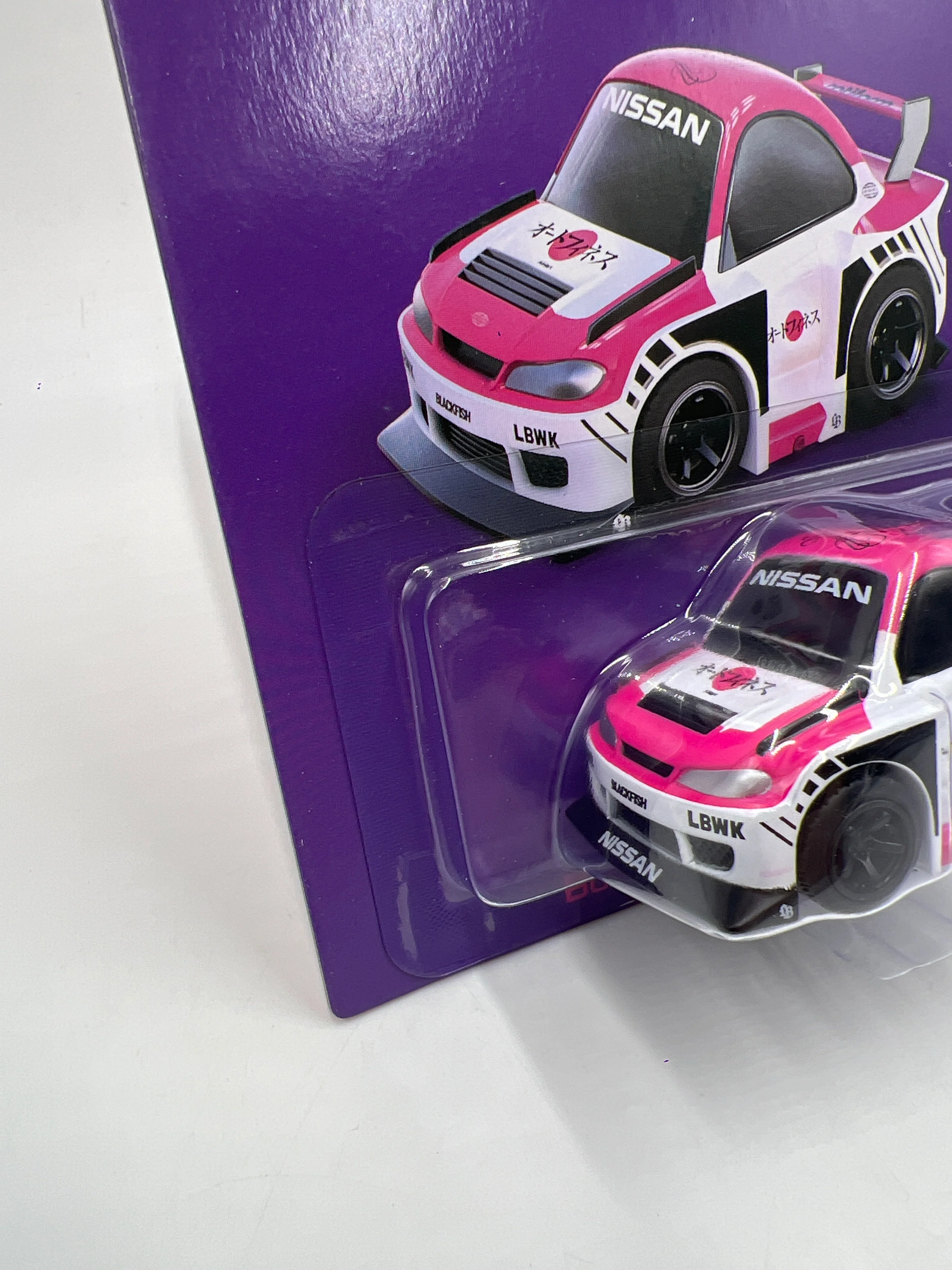 Mini GT Qube Carz Liberty Walk #6 Nissan Silvia S15 LB-Super Silhouette Auto Finesse SEMA 2023 177i - Image 4