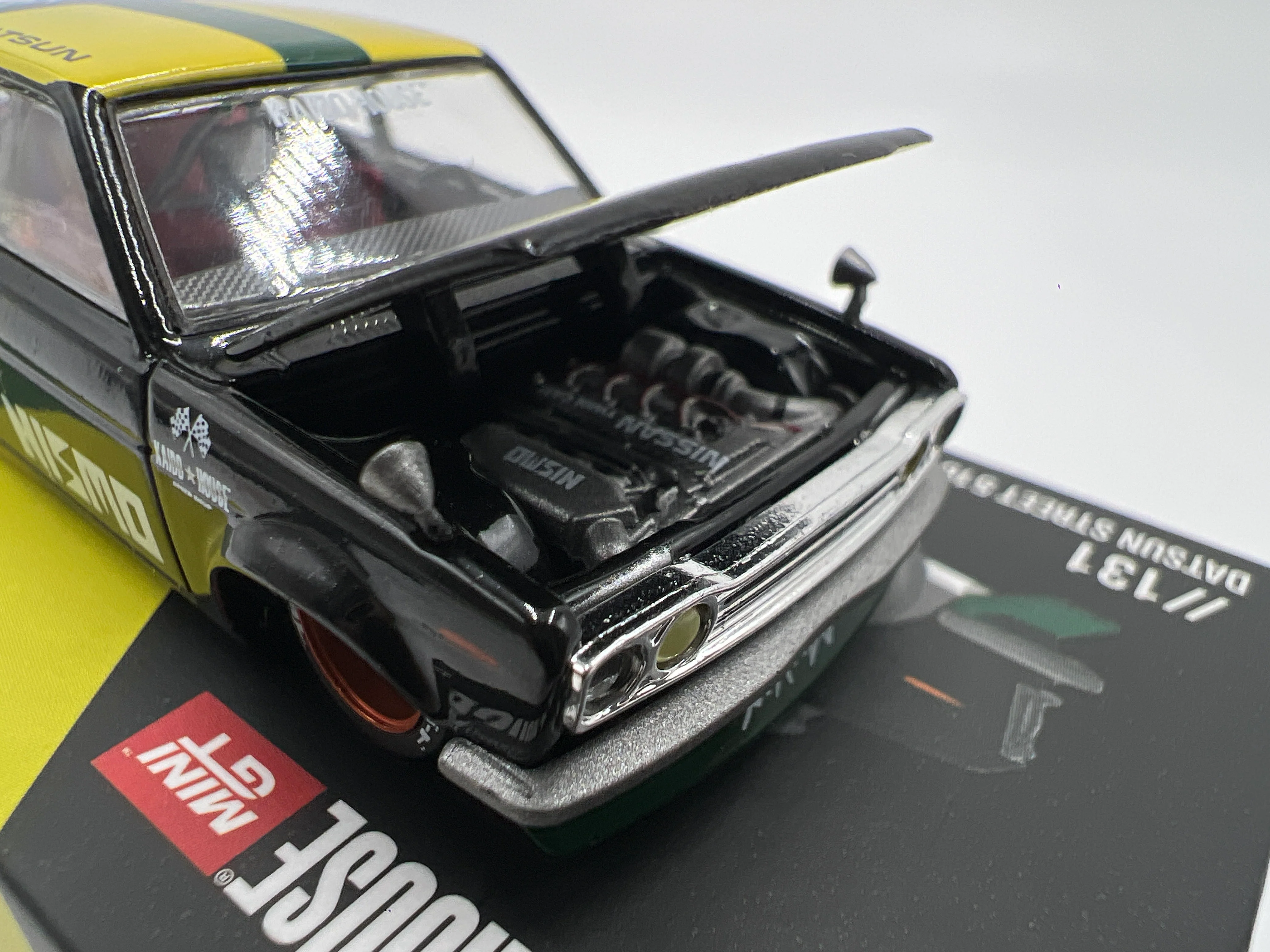 Mini GT x Kaido House #131 Datsun Street 510 Racing V2 - Image 5