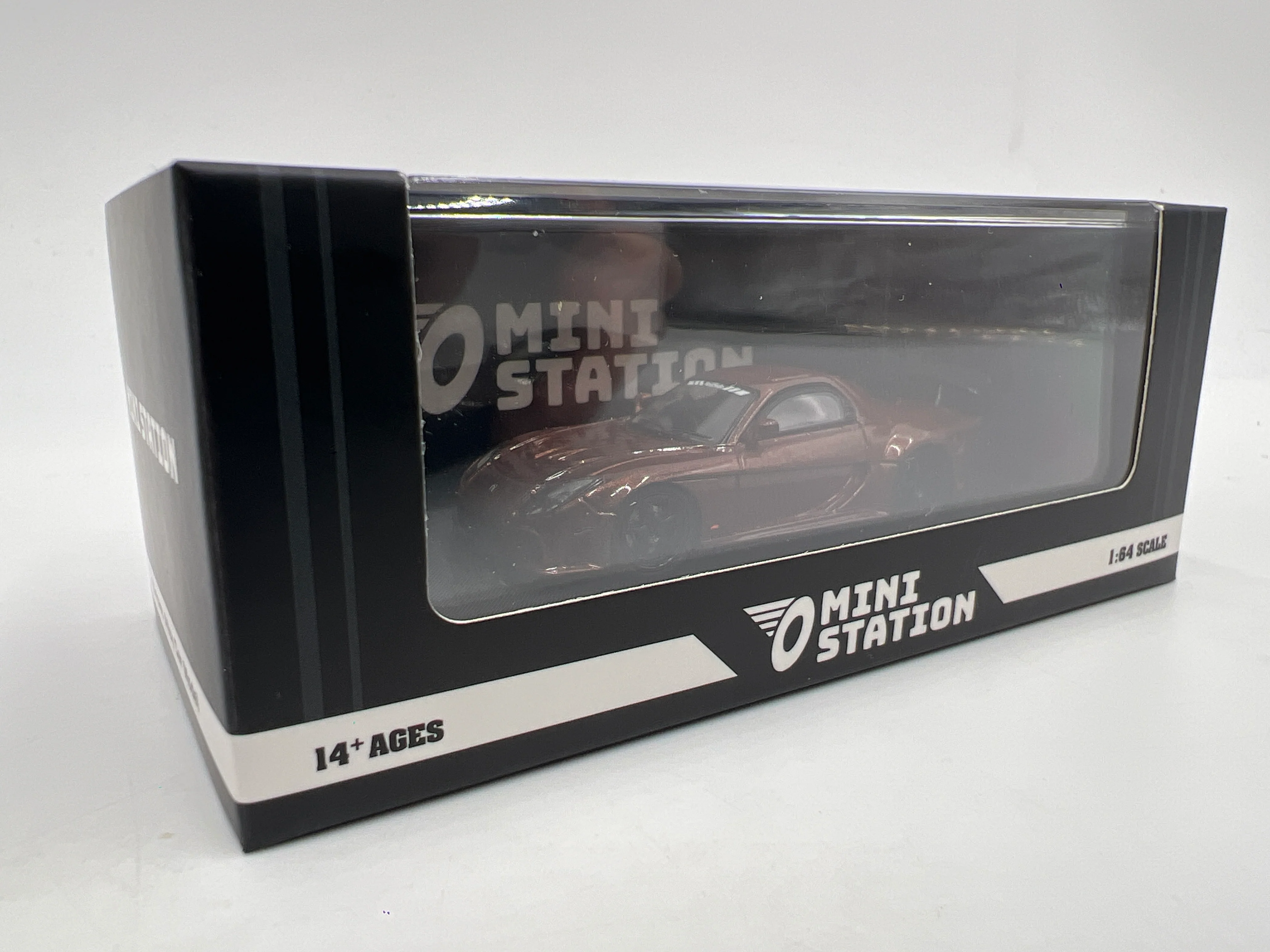 Mini Station 1/64 #189/499 VeilSide Mazda RX-7 Brown - Image 7
