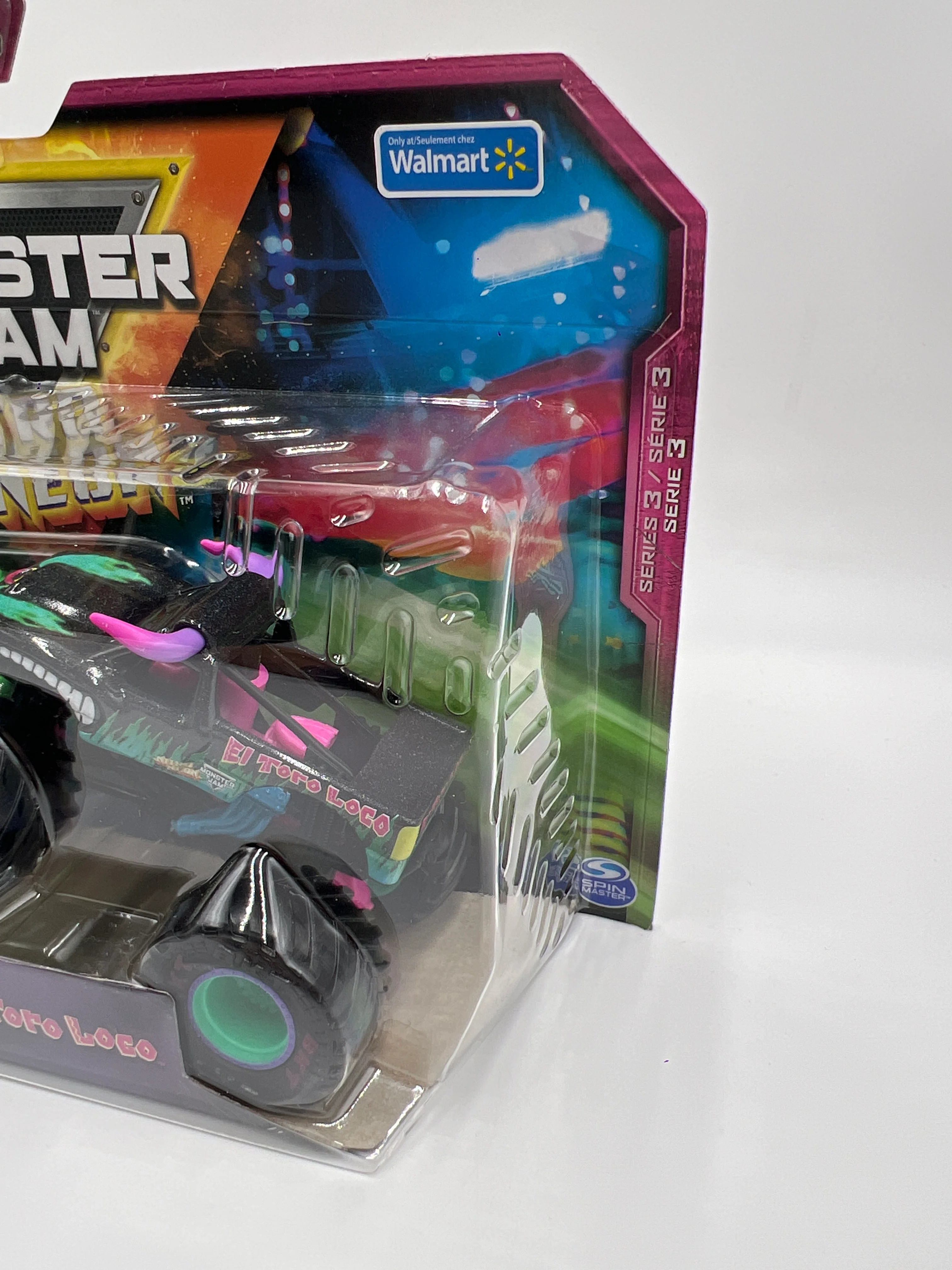 Monster Jam Nitro Neon Series 3 Walmart Exclusive Son-uva Digger Vs El Toro Loco - Image 4
