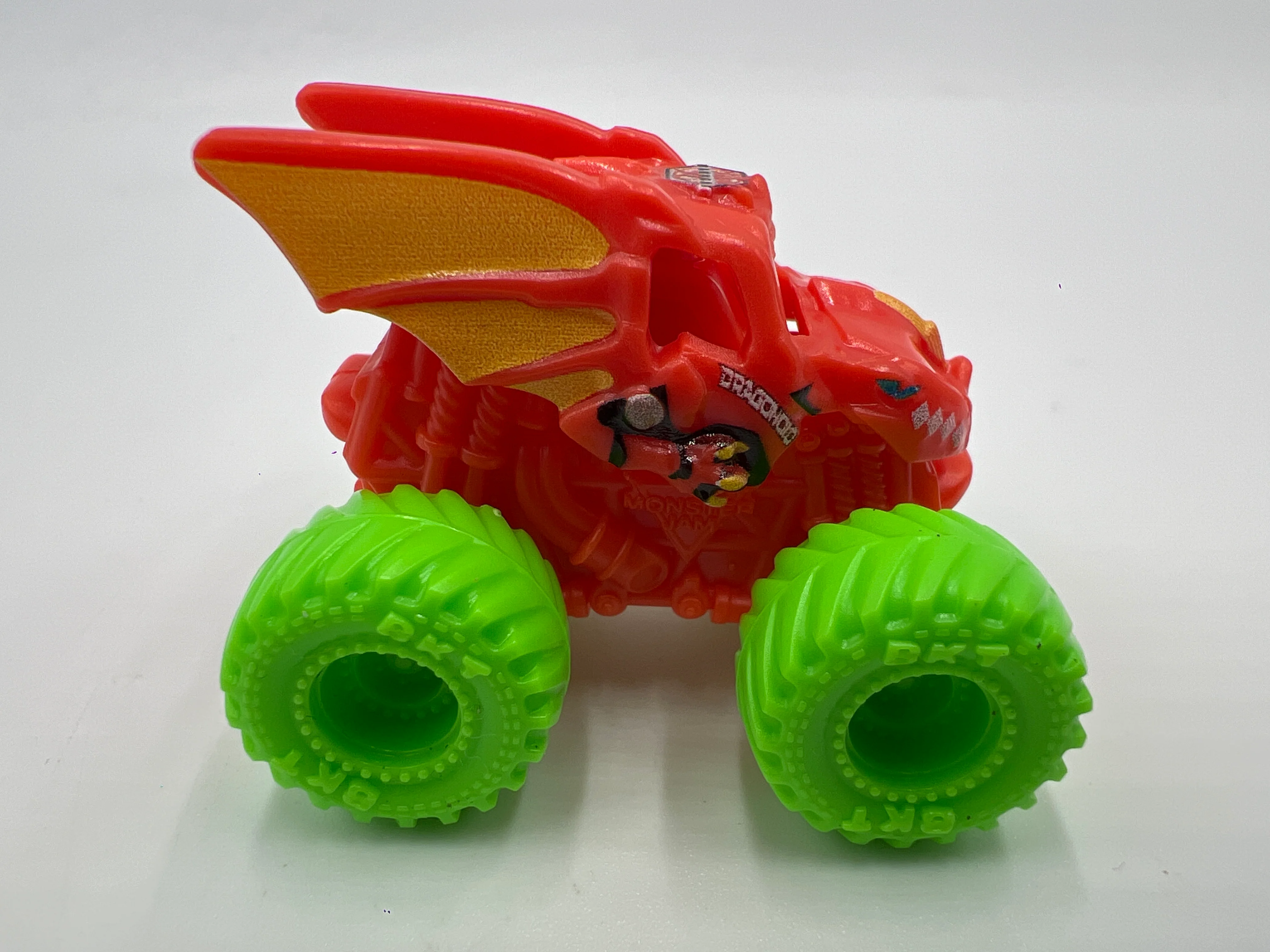 Monster Jam Mini Series 17 #153 Bakugan Dragonoid Orange - Image 3