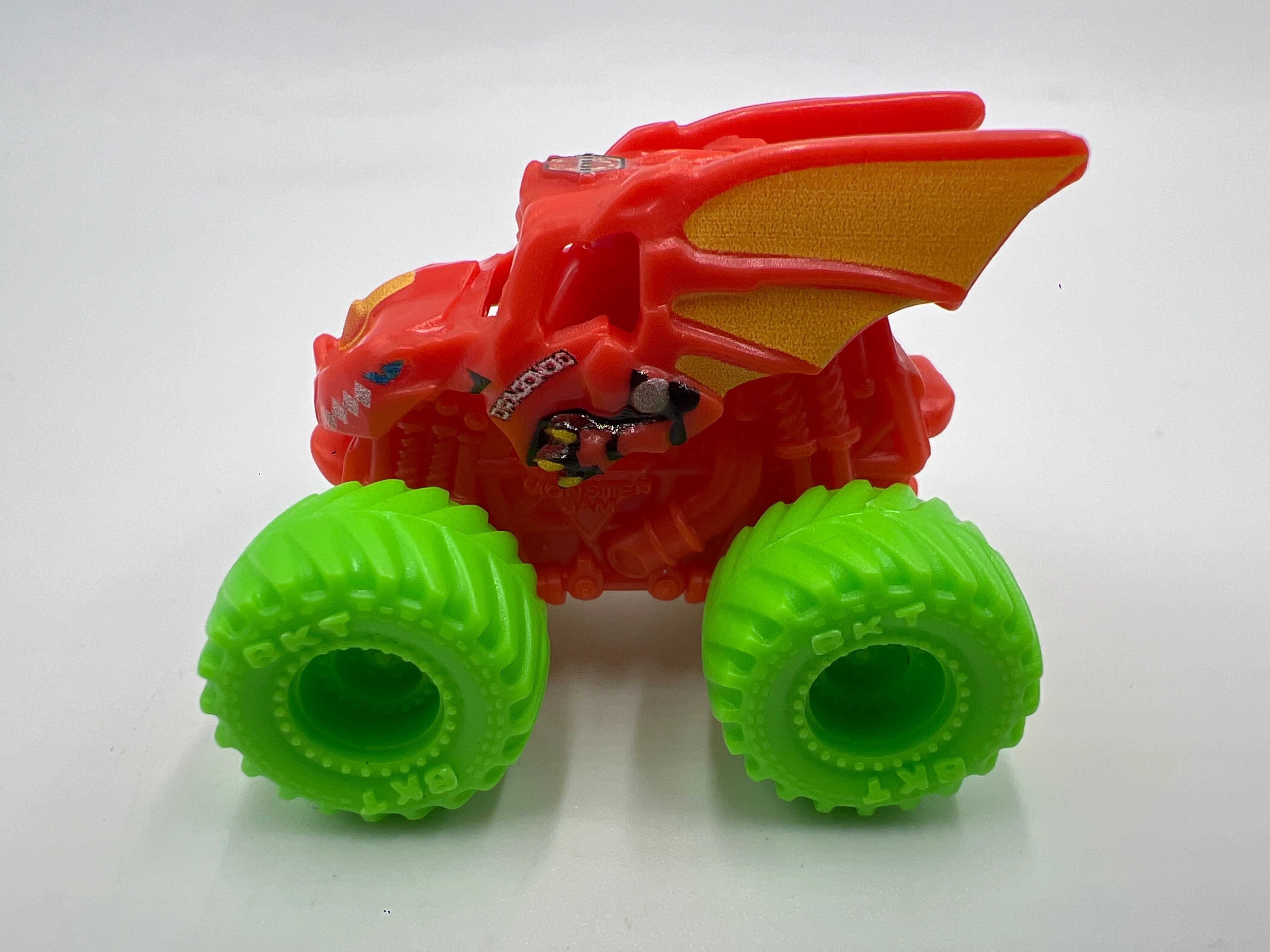 Monster Jam Mini Series 17 #153 Bakugan Dragonoid Orange - Image 4