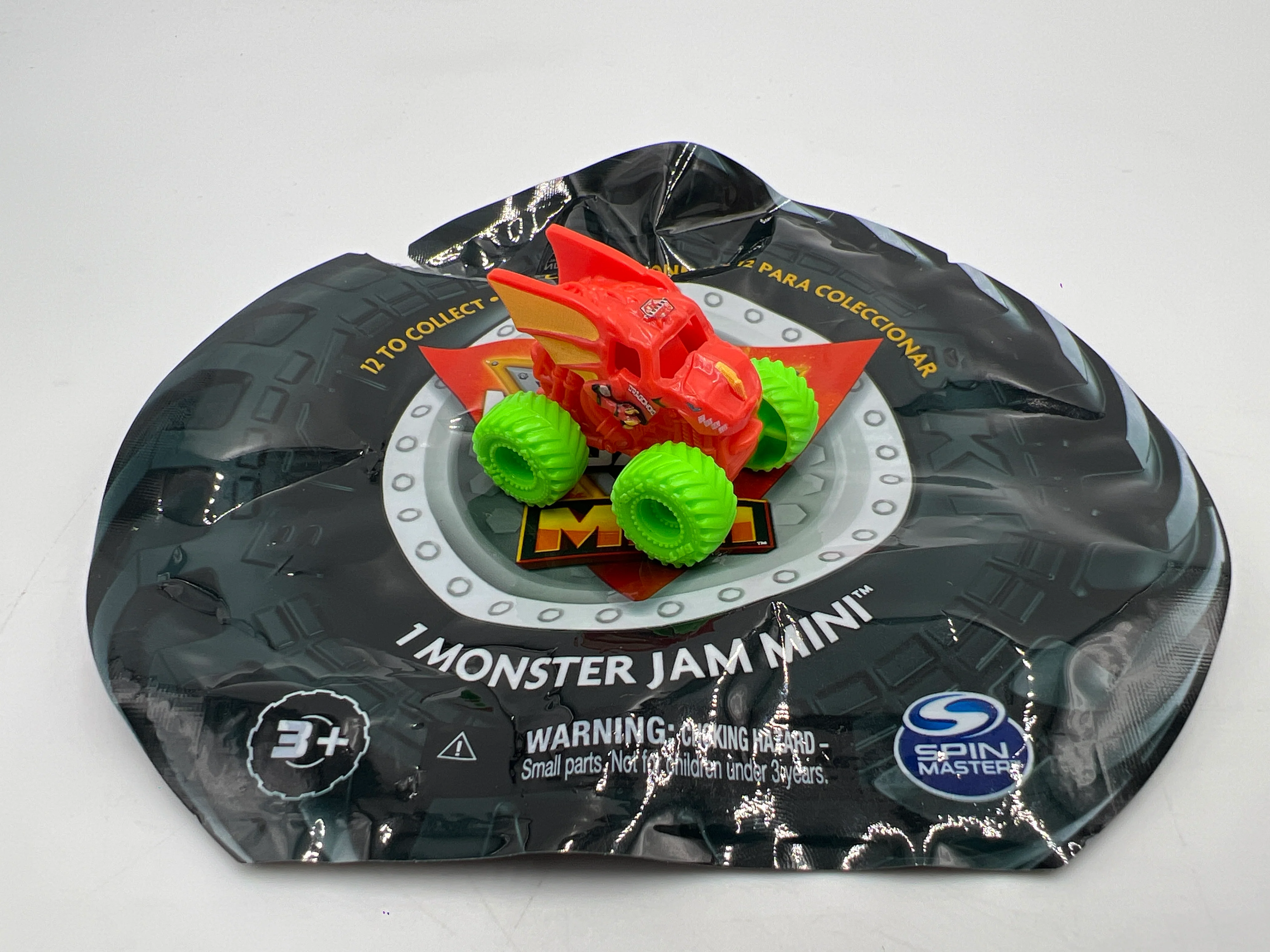 Monster Jam Mini Series 17 #153 Bakugan Dragonoid Orange - Image 6