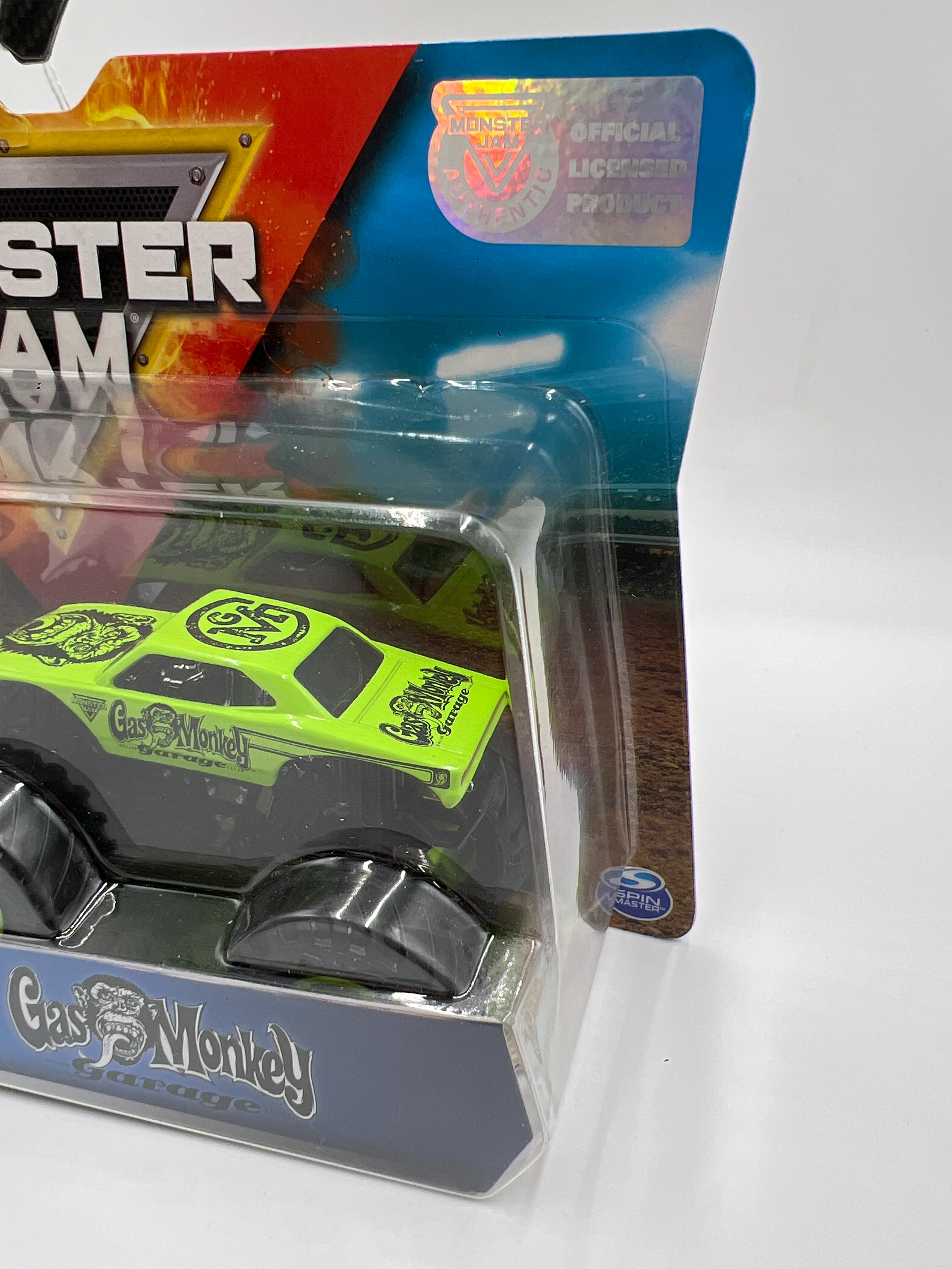Monster Jam Double Down Showdown Brodozer & Gas Monkey Garage VHTF - Image 4