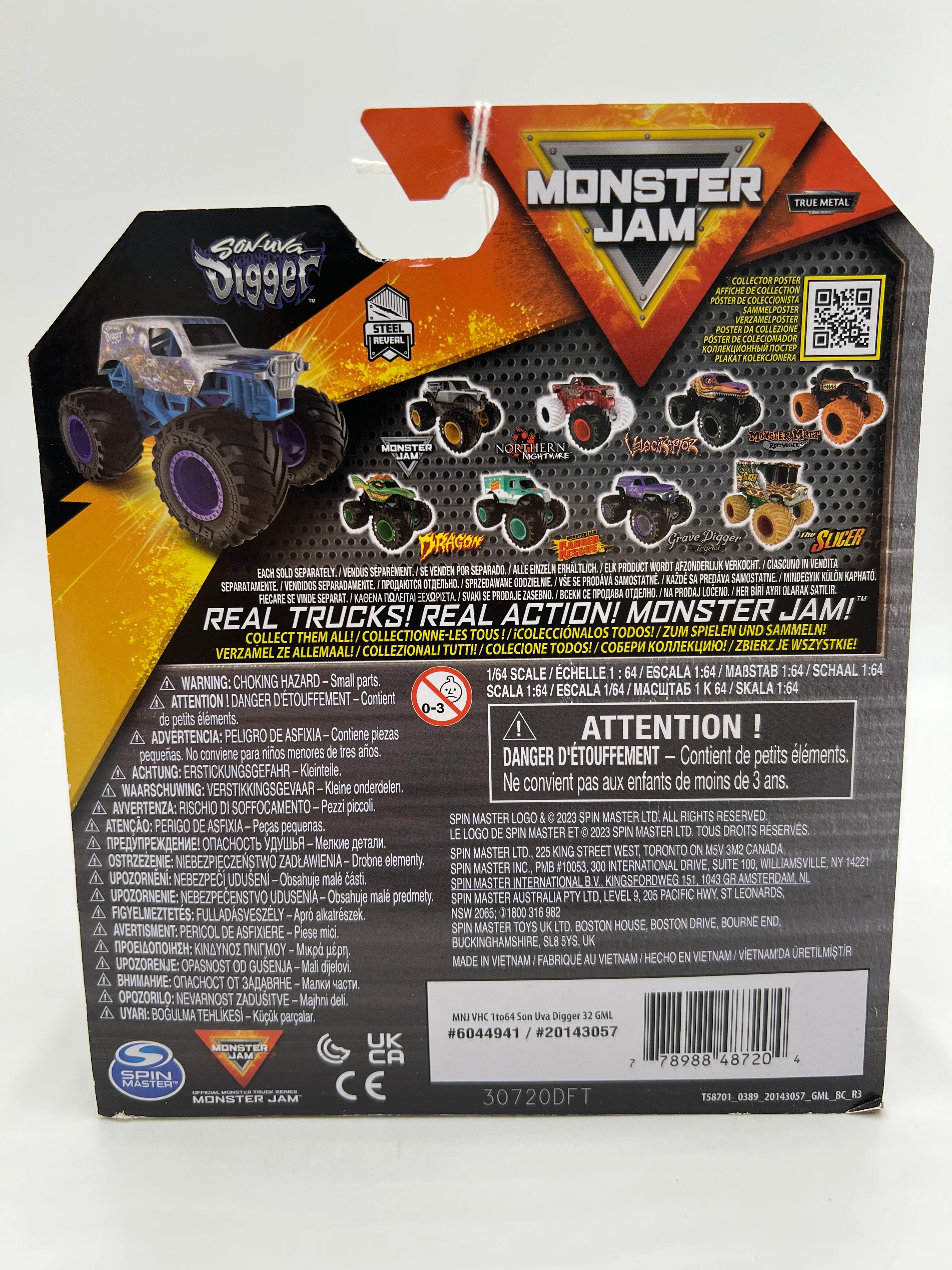 Monster Jam Series 32 Son-uva Digger 124H - Image 6