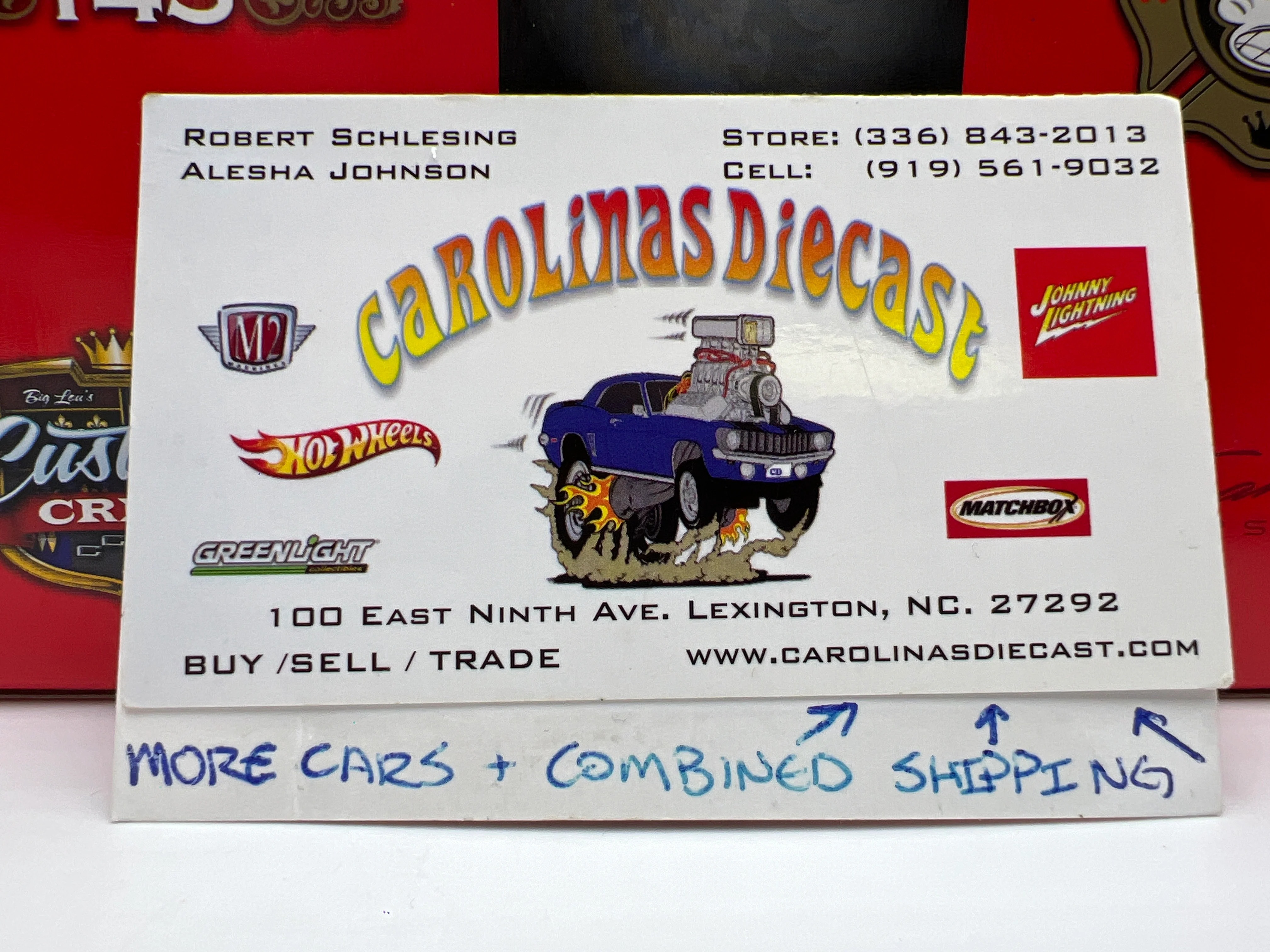 Big Lous Custom Crew 1/64 CHASE 174/252 The Sledster Engine Co 143 Yellow W/Box VHTF - Image 10