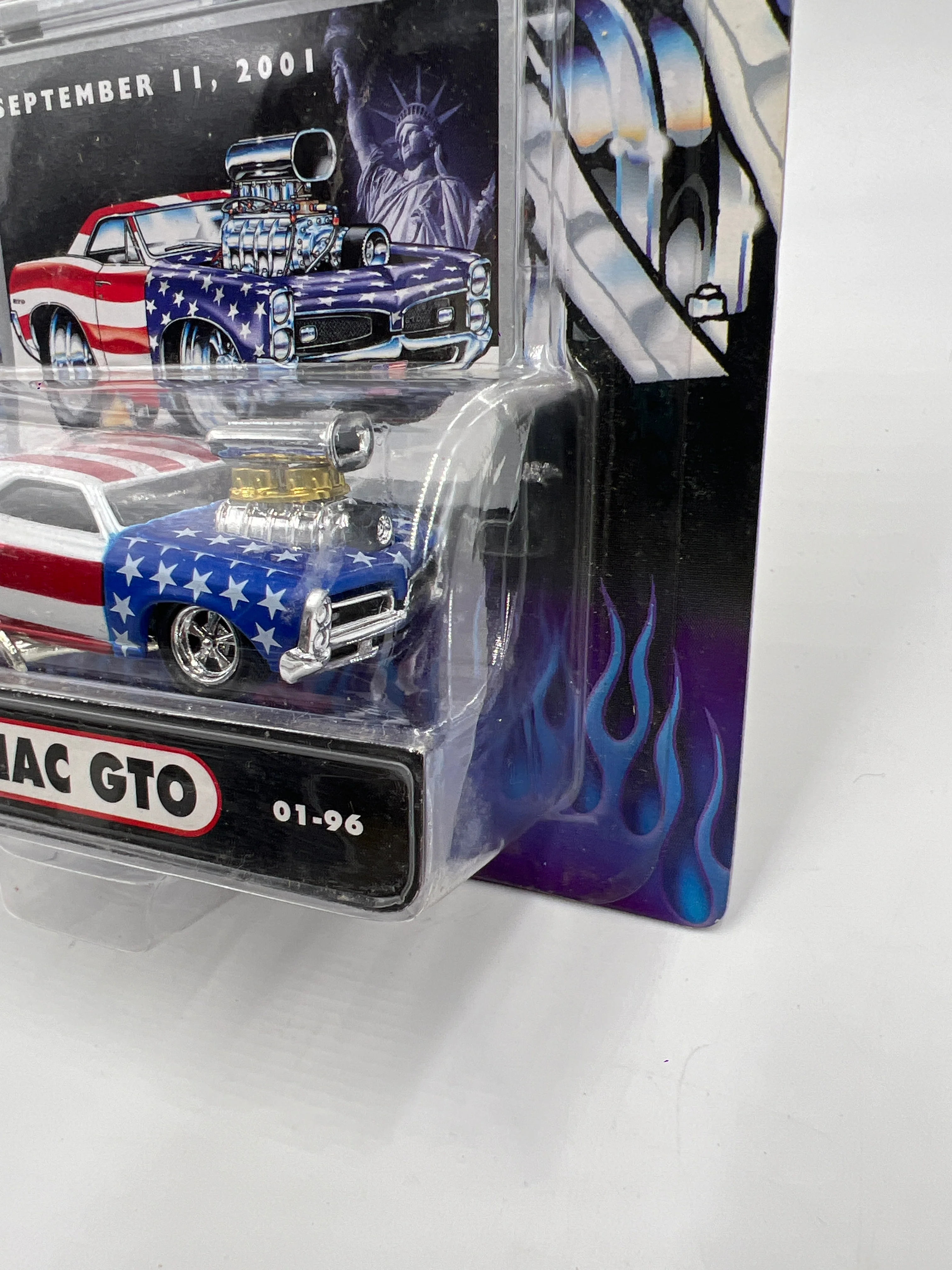 Muscle Machines September 11th, 2001 66 Pontiac GTO American Flag 01-96 222E - Image 4