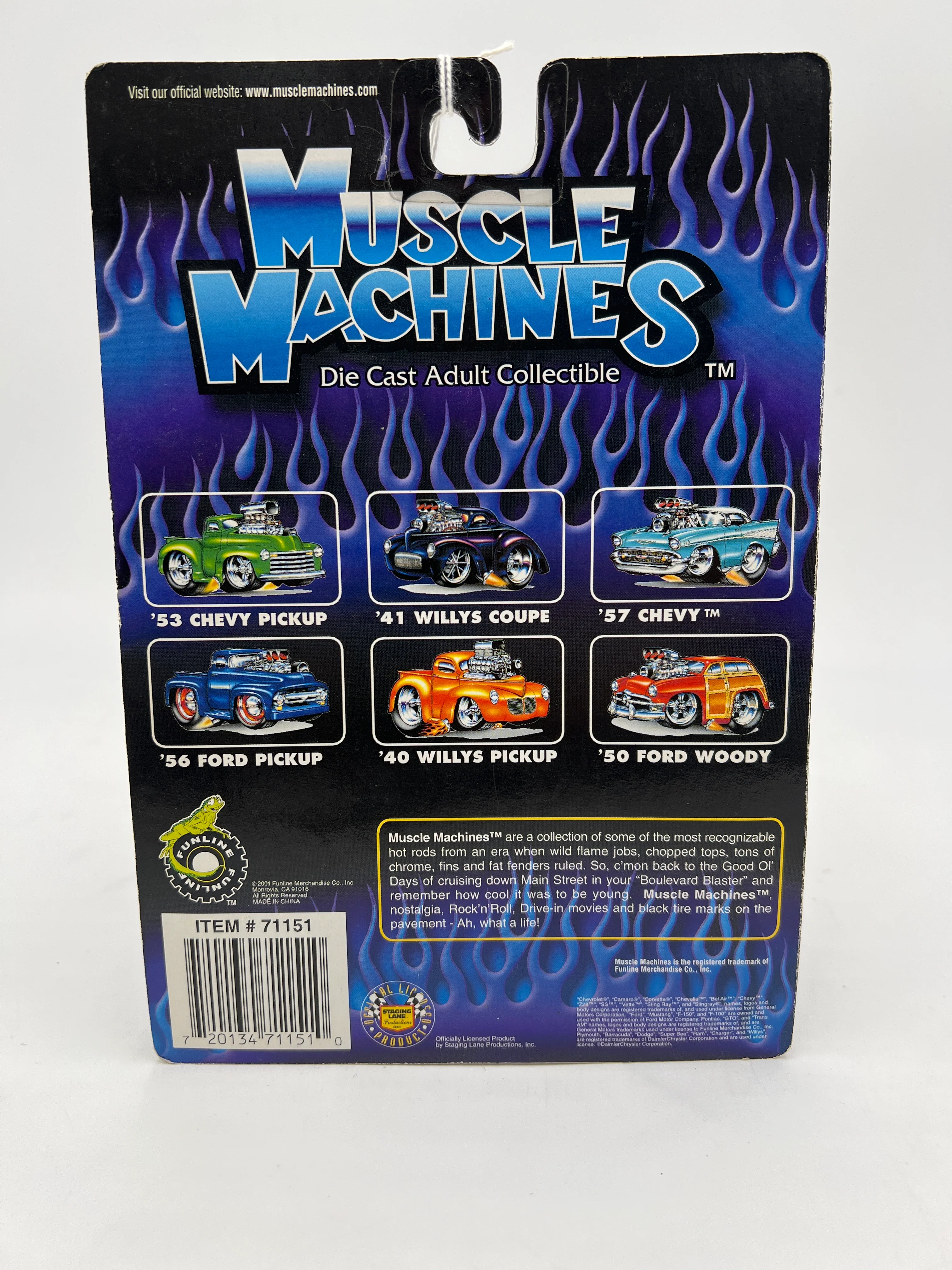 Muscle Machines September 11th, 2001 66 Pontiac GTO American Flag 01-96 222E - Image 6
