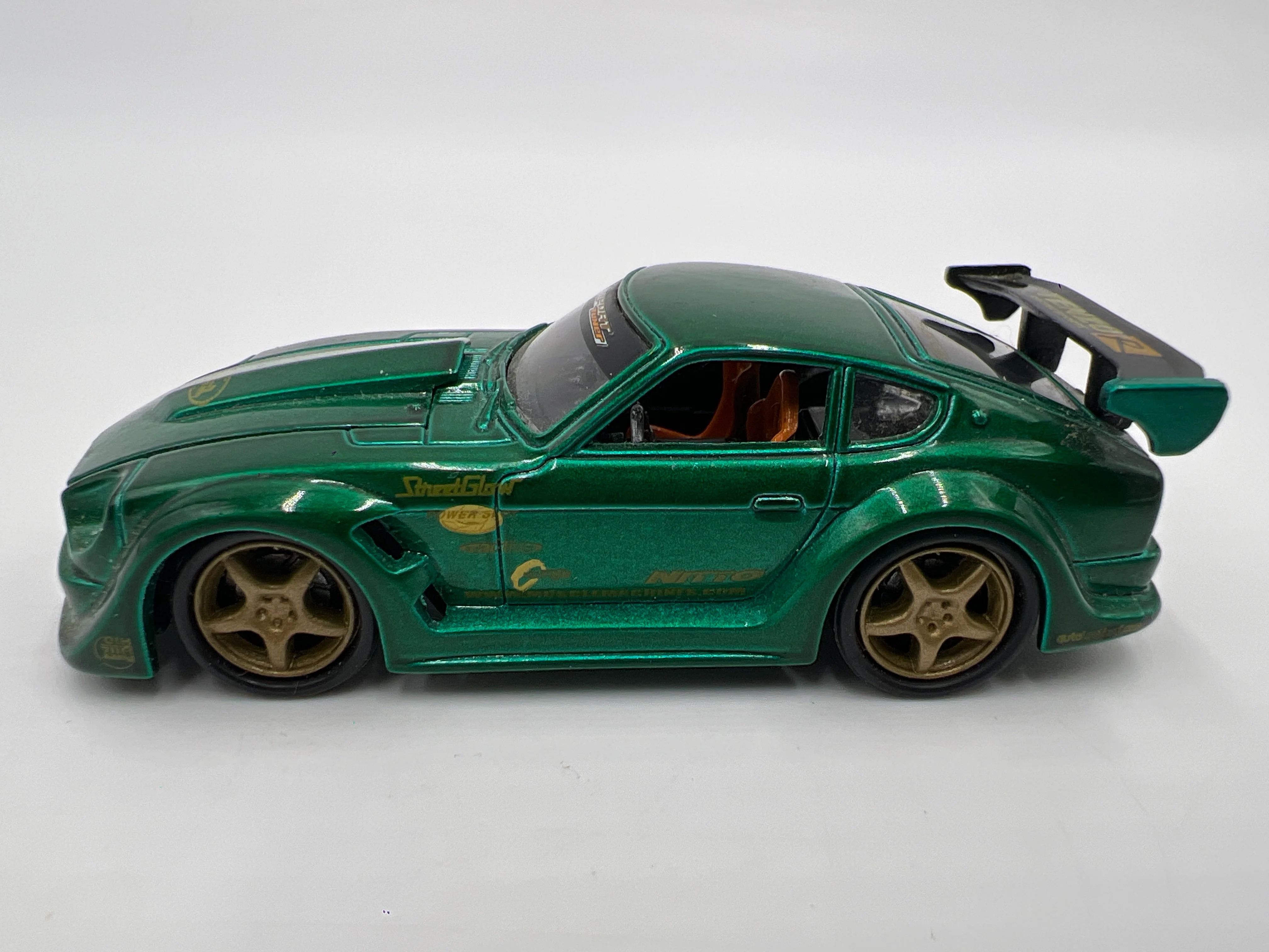 Muscle Machines 1/64 Import Tuners Datsun 240Z Green Loose - Image 5