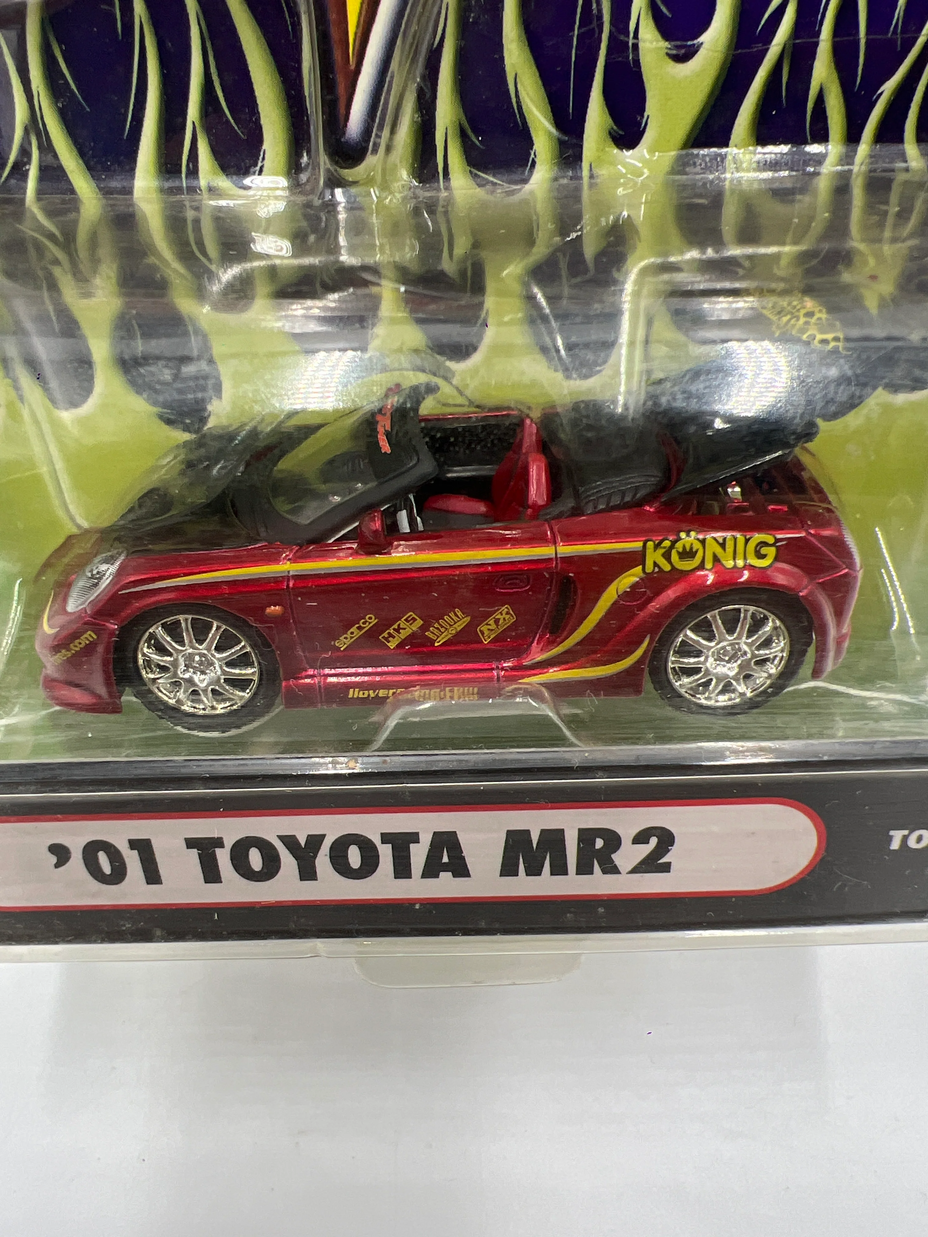 Muscle Machines SS Tuner 01 Toyota MR2 Red T03-30 J Hook Torn 220E - Image 3