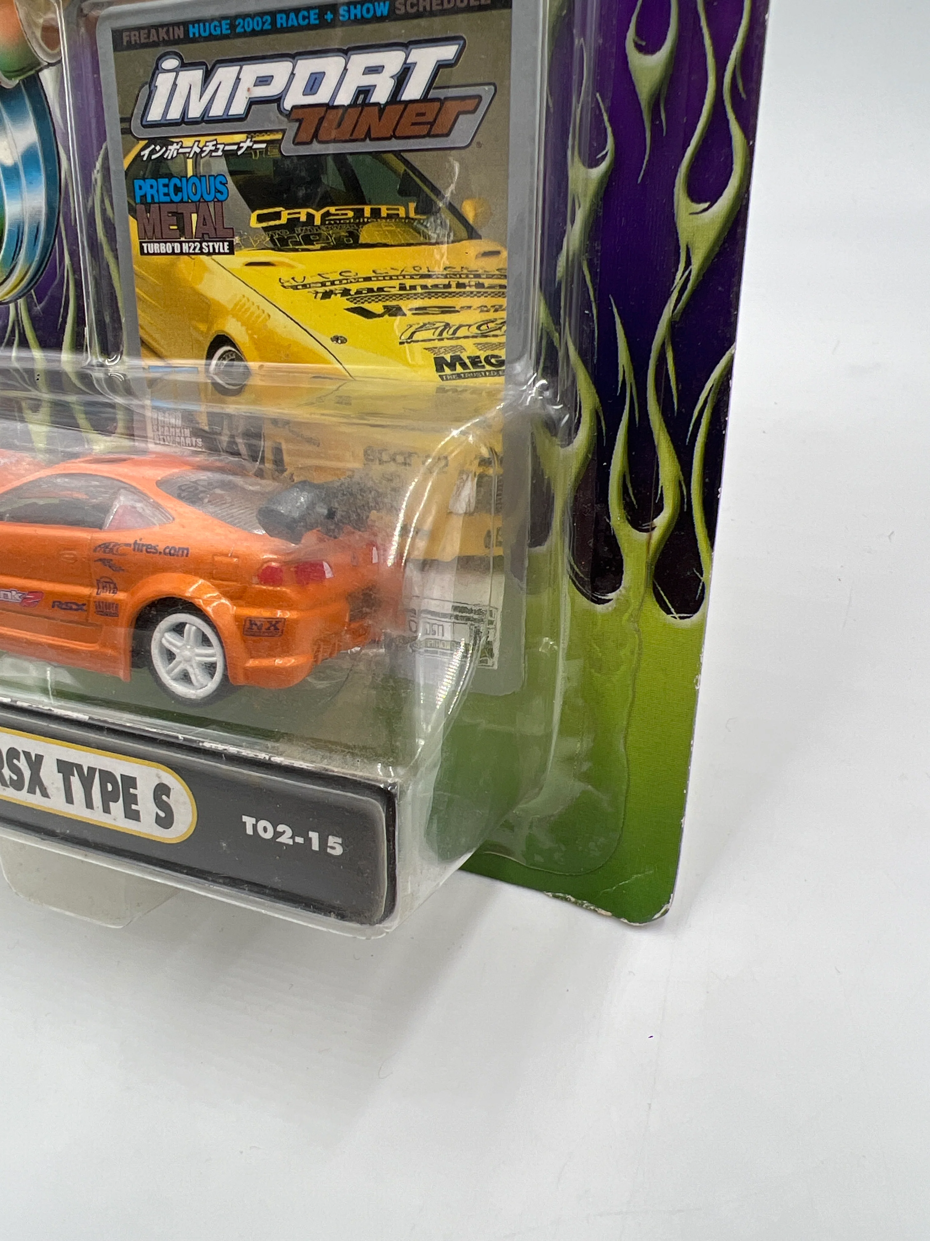 Muscle Machines Import Tuner 02 Acura RSX Type S Orange T02-15 220F - Image 4