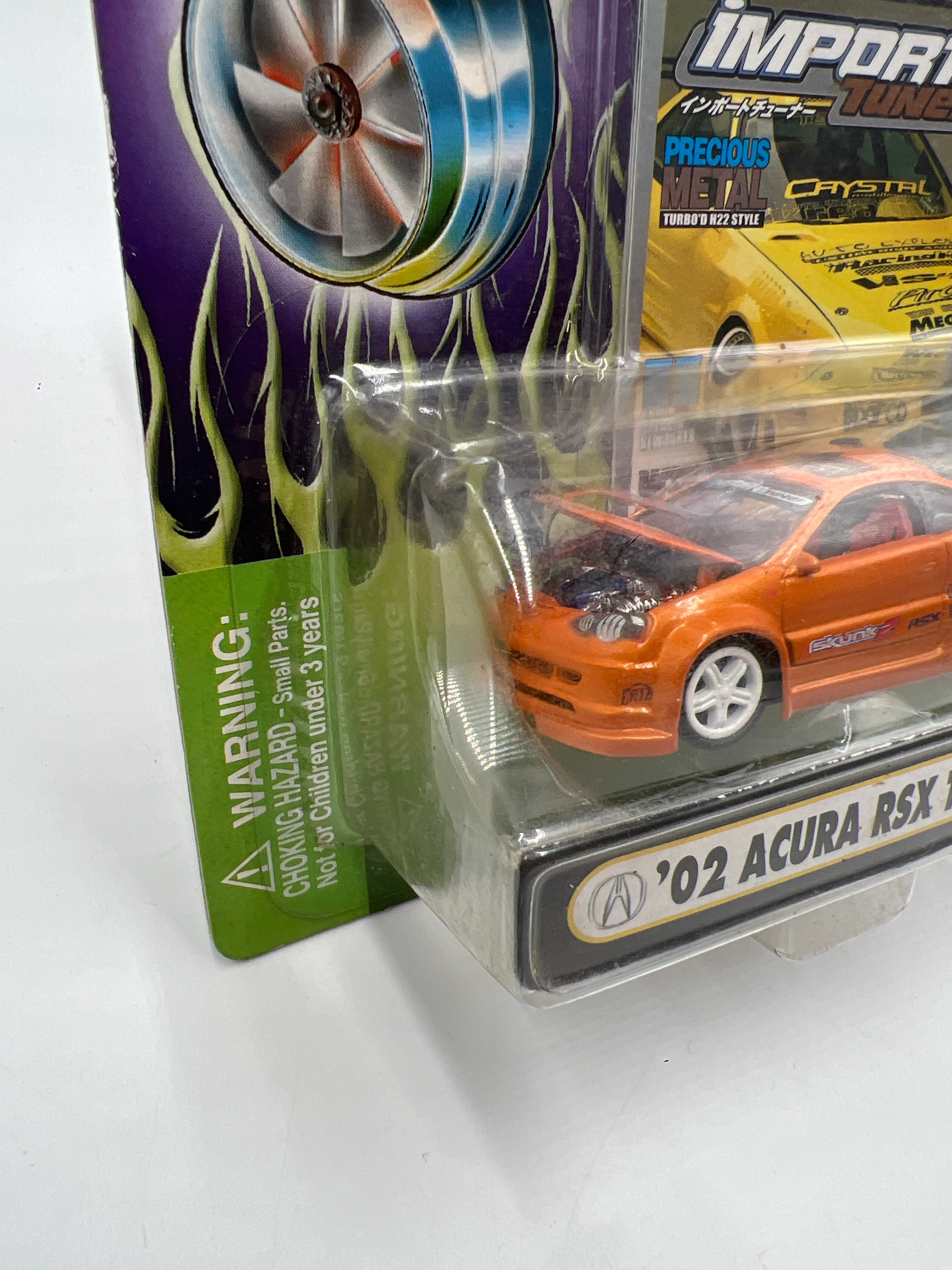 Muscle Machines Import Tuner 02 Acura RSX Type S Orange T02-15 220F - Image 5