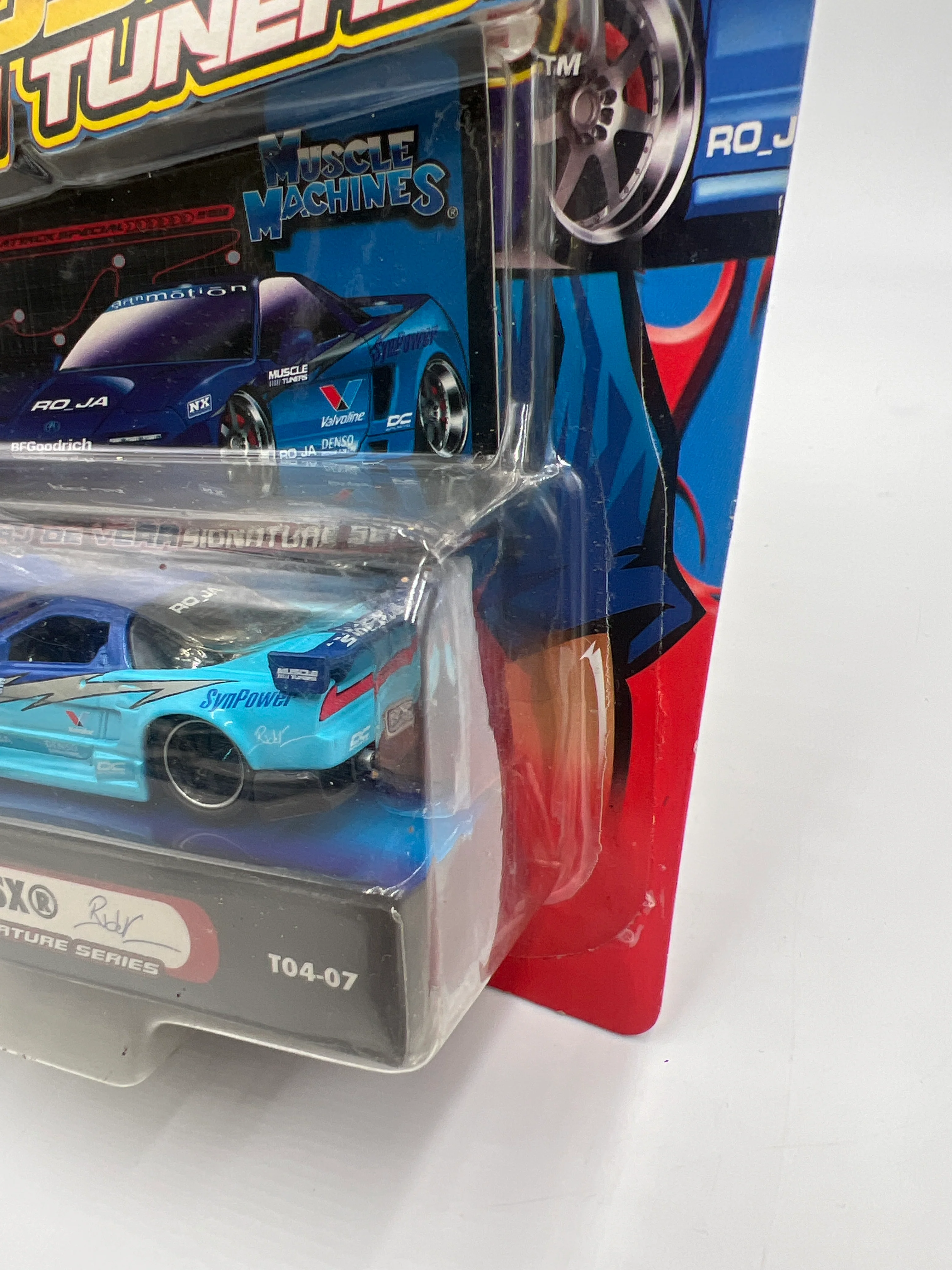 Muscle Machines Muscle Tuners 02 Acura NSX Blue *See Desc* - Image 4