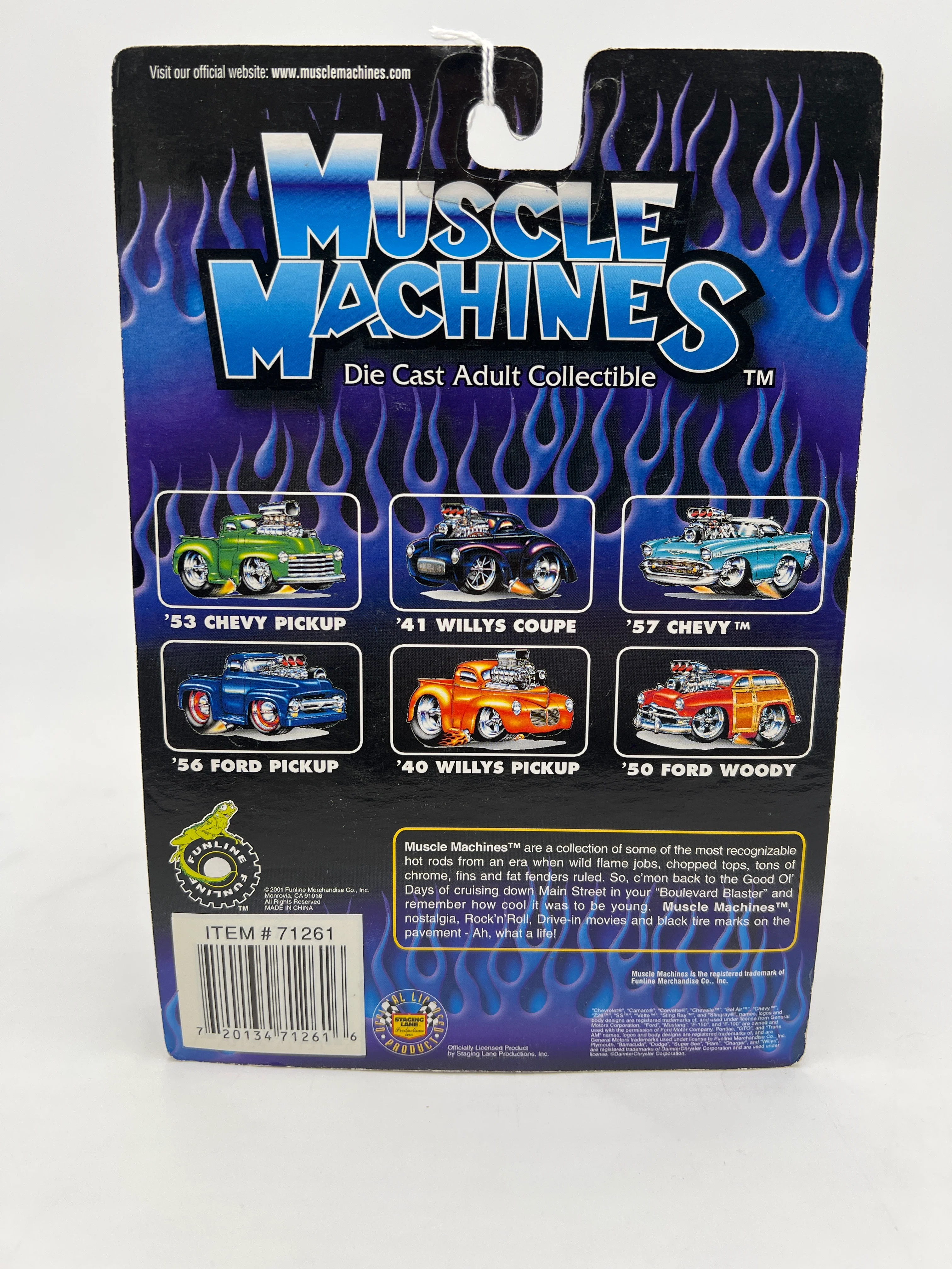 Muscle Machines September 11th, 2001 70 Cuda American Flag 01-98 CHASE Race Version - Image 7