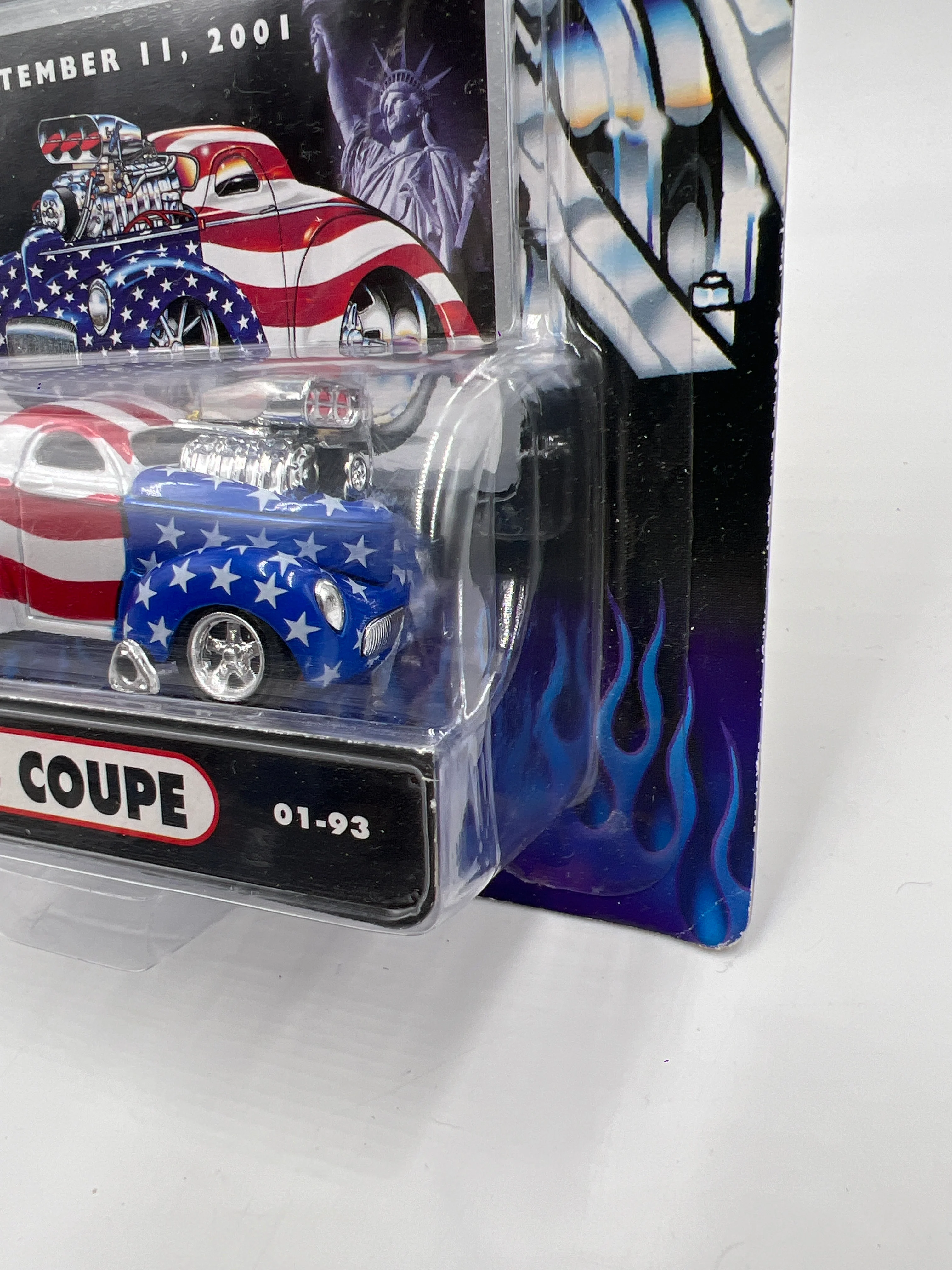 Muscle Machines September 11th, 2001 41 Willys Coupe American Flag 01-93 222B - Image 4
