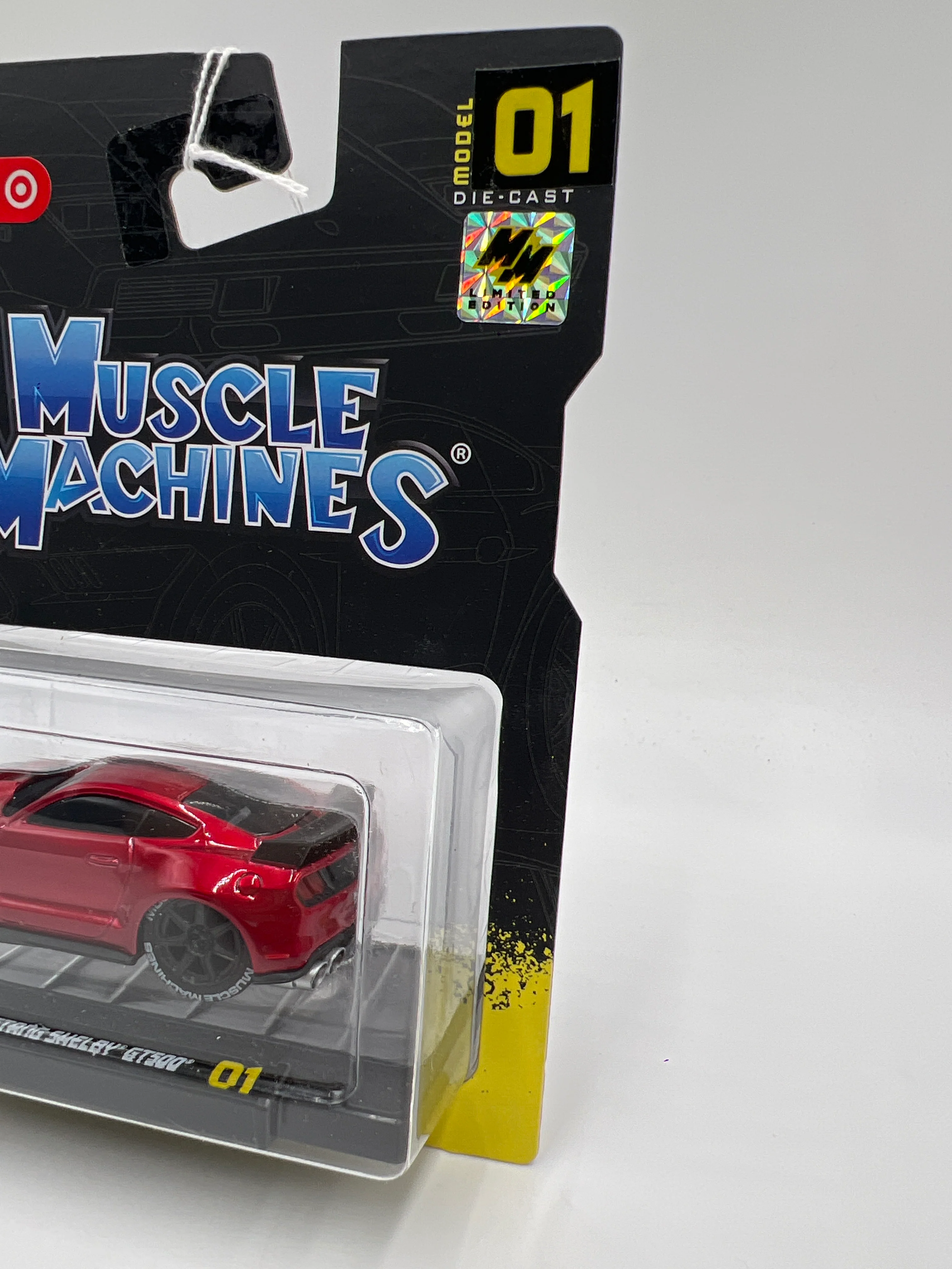Muscle Machines Series 1 #1 Target Exclusive CHASE 2020 Mustang Shelby GT500 Red SR - Image 3