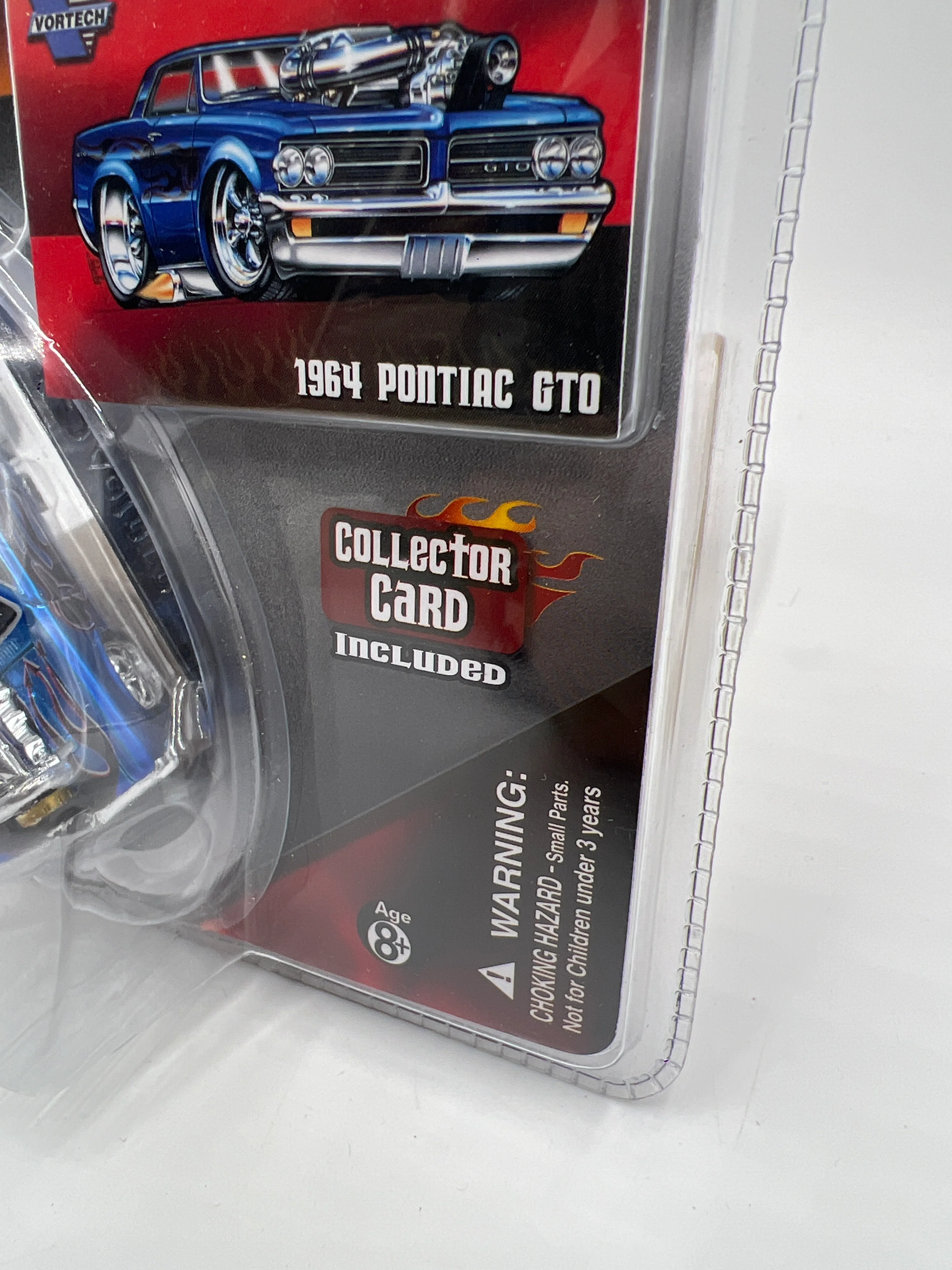 Muscle Machines Series 1 1969 Pontiac GTO Blue Chase vhtf - Image 4