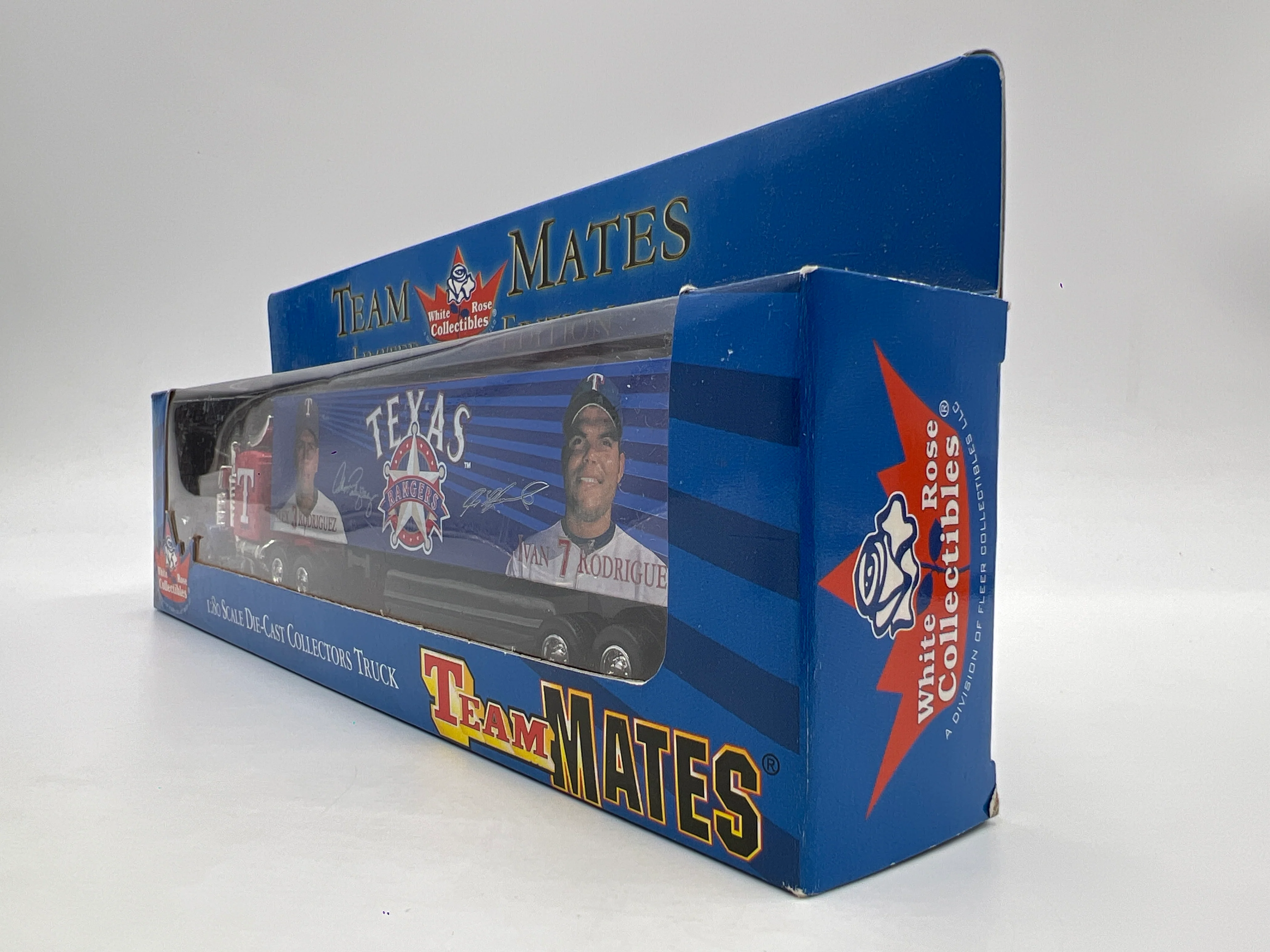 2001 White Rose Collectibles 1/80 Scale Team Mates Limited Edition Texas Rangers Semi - Image 4