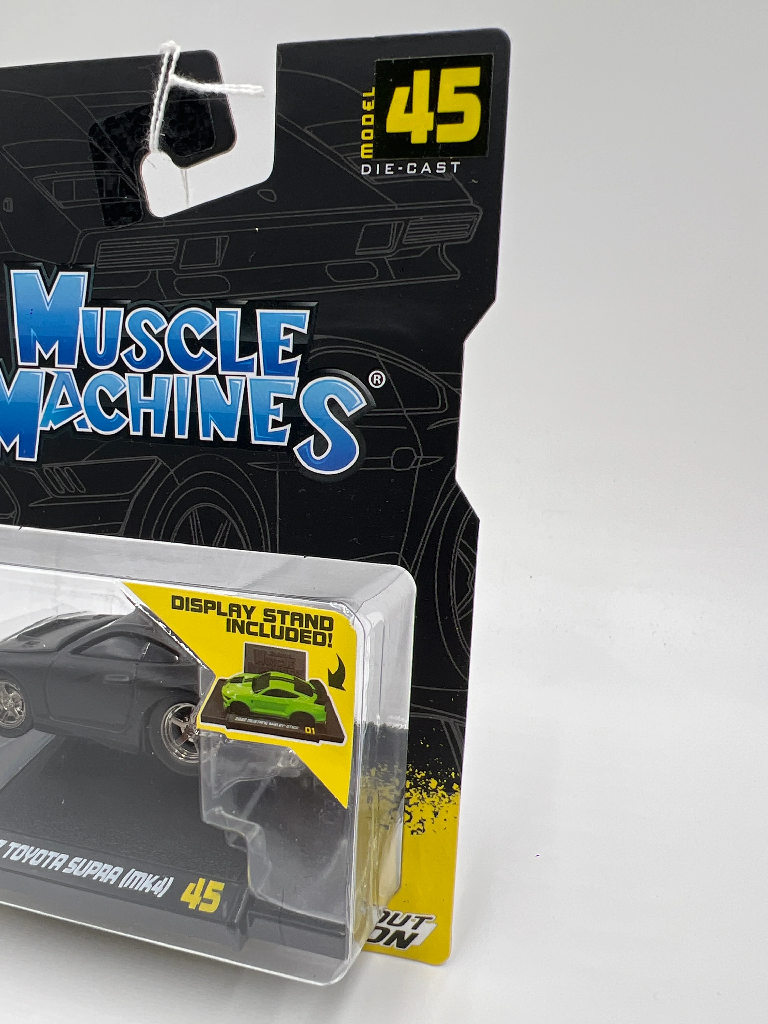 Muscle Machines Blackout Edition Series 8 #45 1995-97 Toyota Supra MK4 Matte Black SR - Image 3