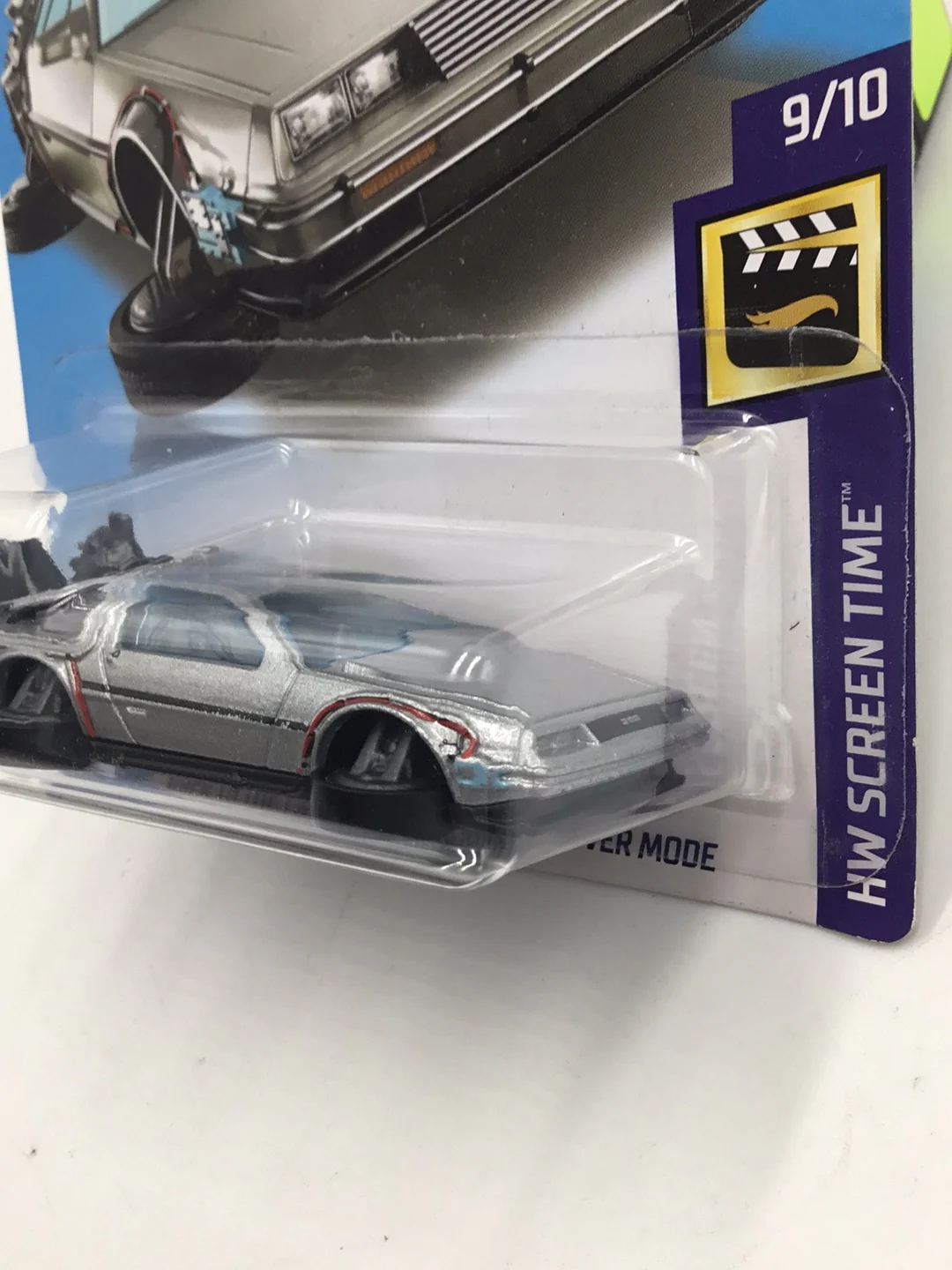 2019 hot wheels #108 Back to the future Time Machine hover mode 118B - Image 4